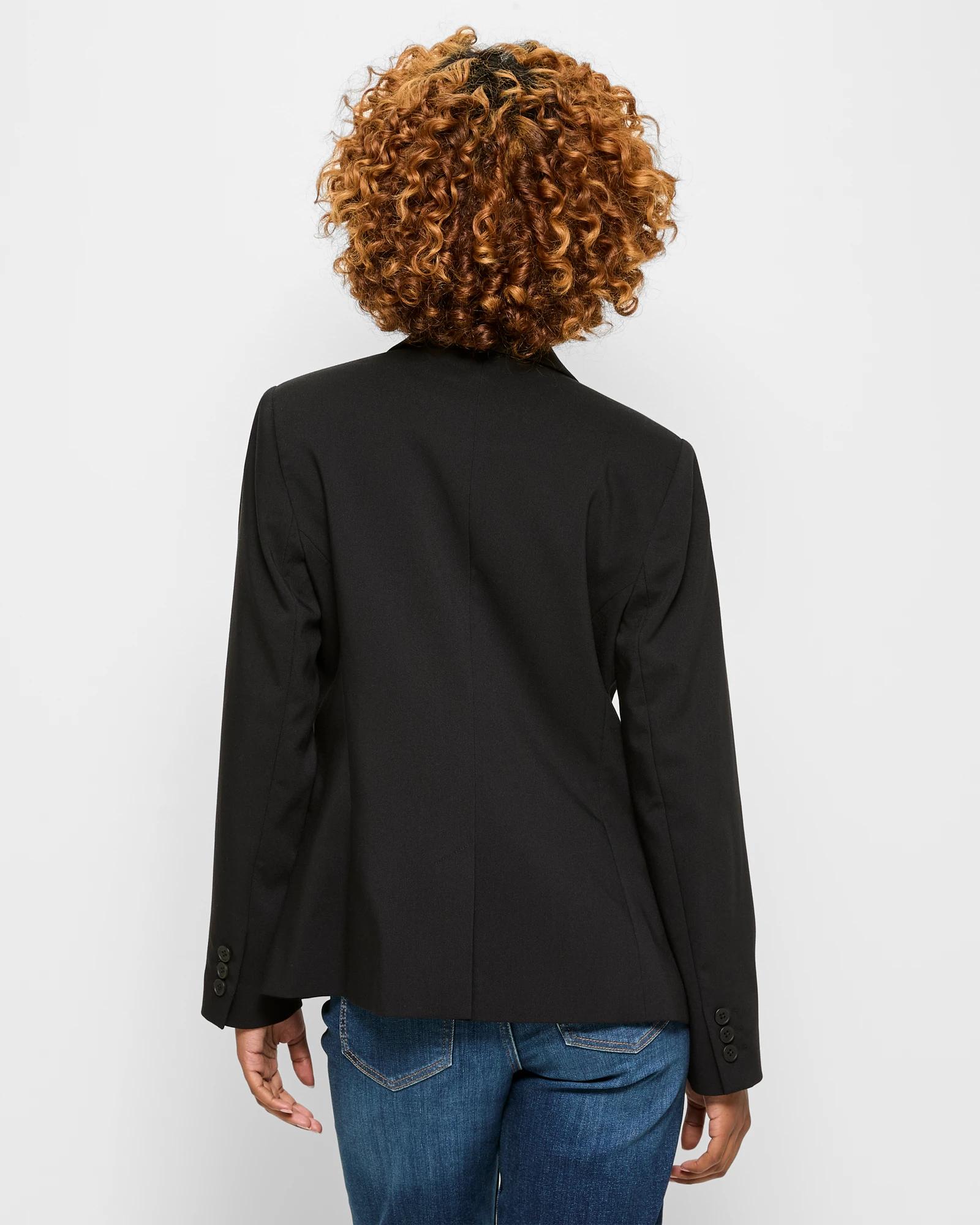 4 Target Petites Classic Blazer BLACK, 4 of 5