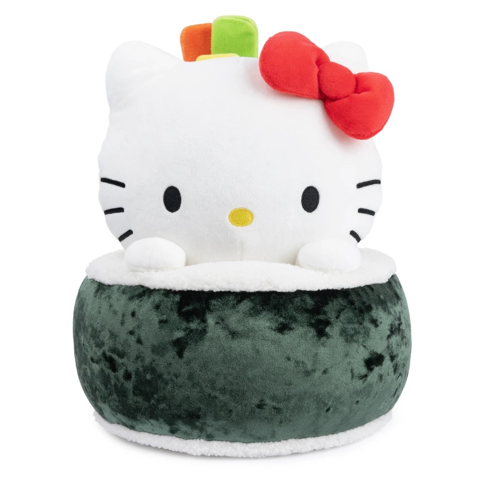 2 Hello Kitty & Friends - Hello Kitty Sushi Roll Soft Toy, 28cm, Plush, 1 year+, 2 of 5