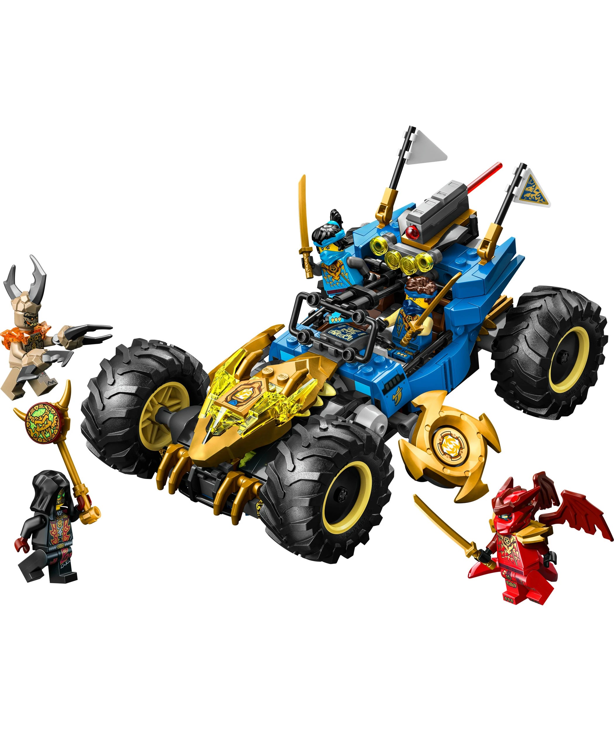 2 LEGO NINJAGO Jay's Transforming Car 71856, 2 of 10