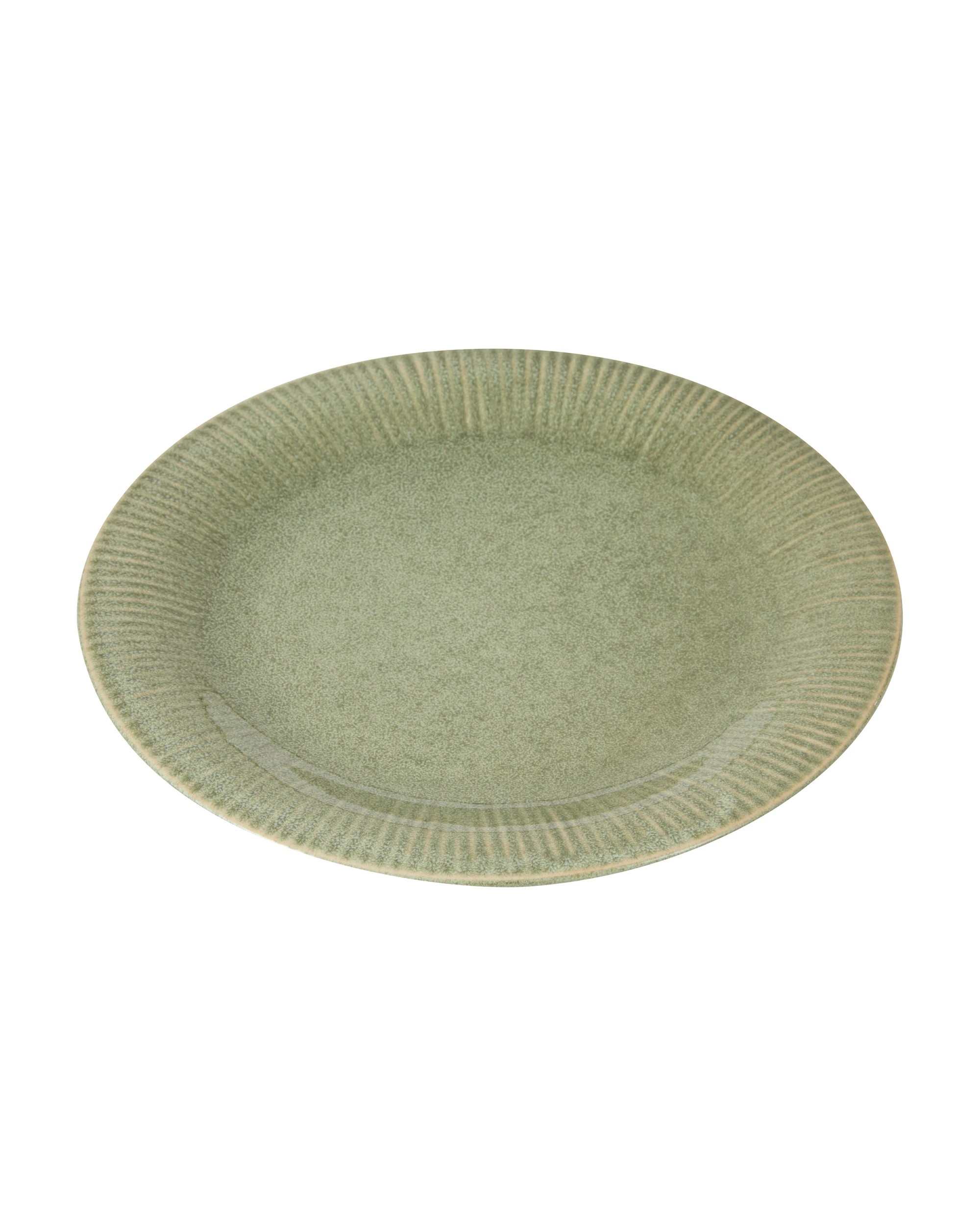 1 Green Lotus Dinner Plate, 1 of 4