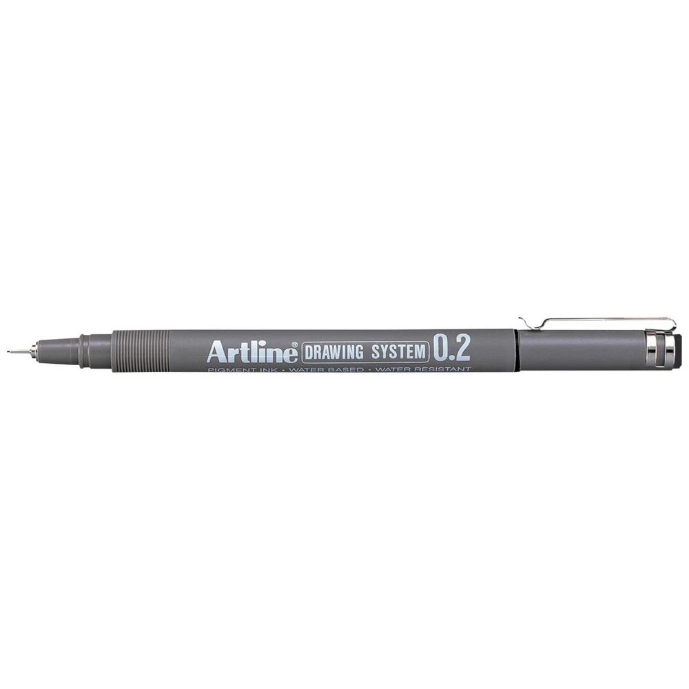 1 Artline 232 Drawing System Pen 0.2mm Black, 1 of 2