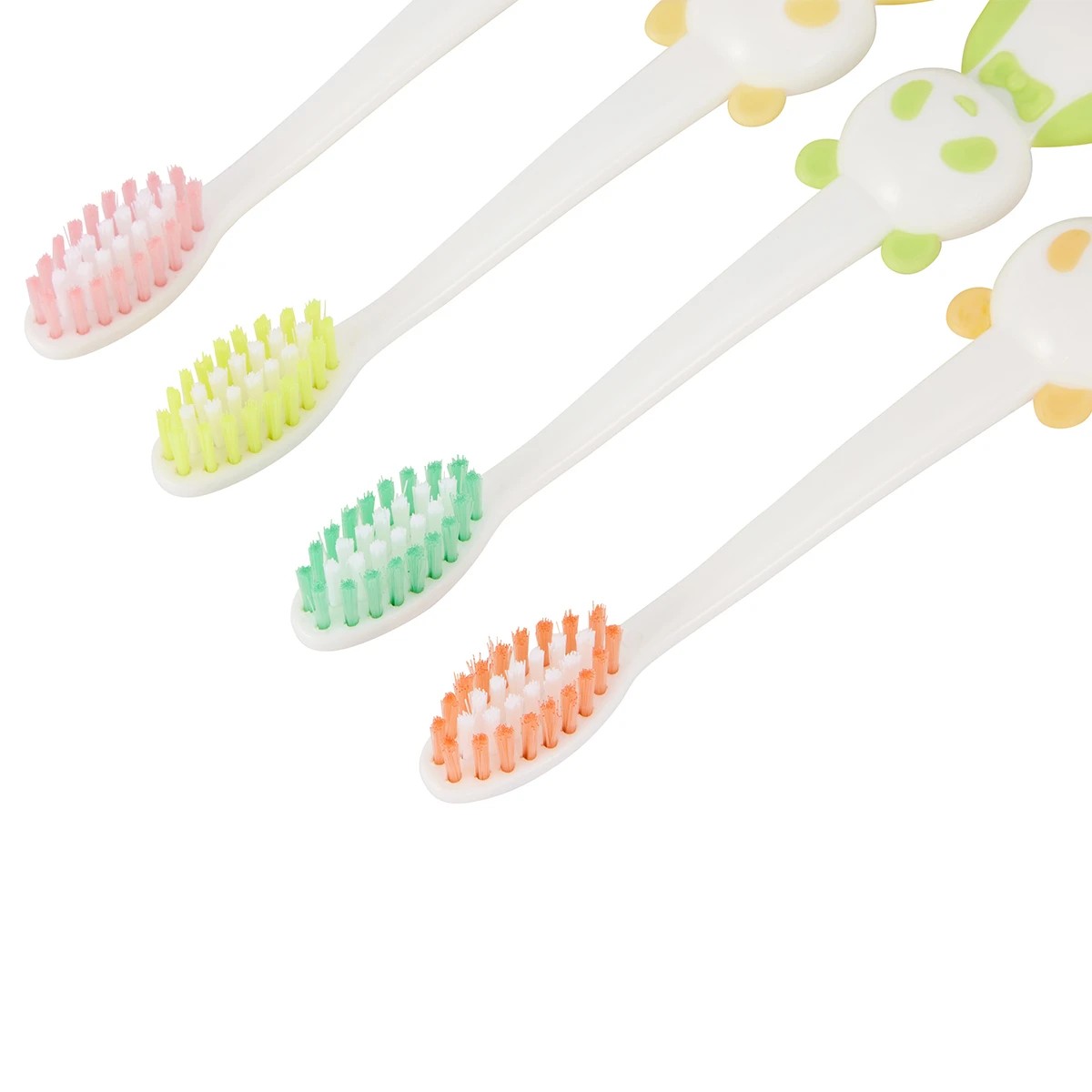 3 OXX Essentials 4 Pack Kids Soft Toothbrush, 3 of 6