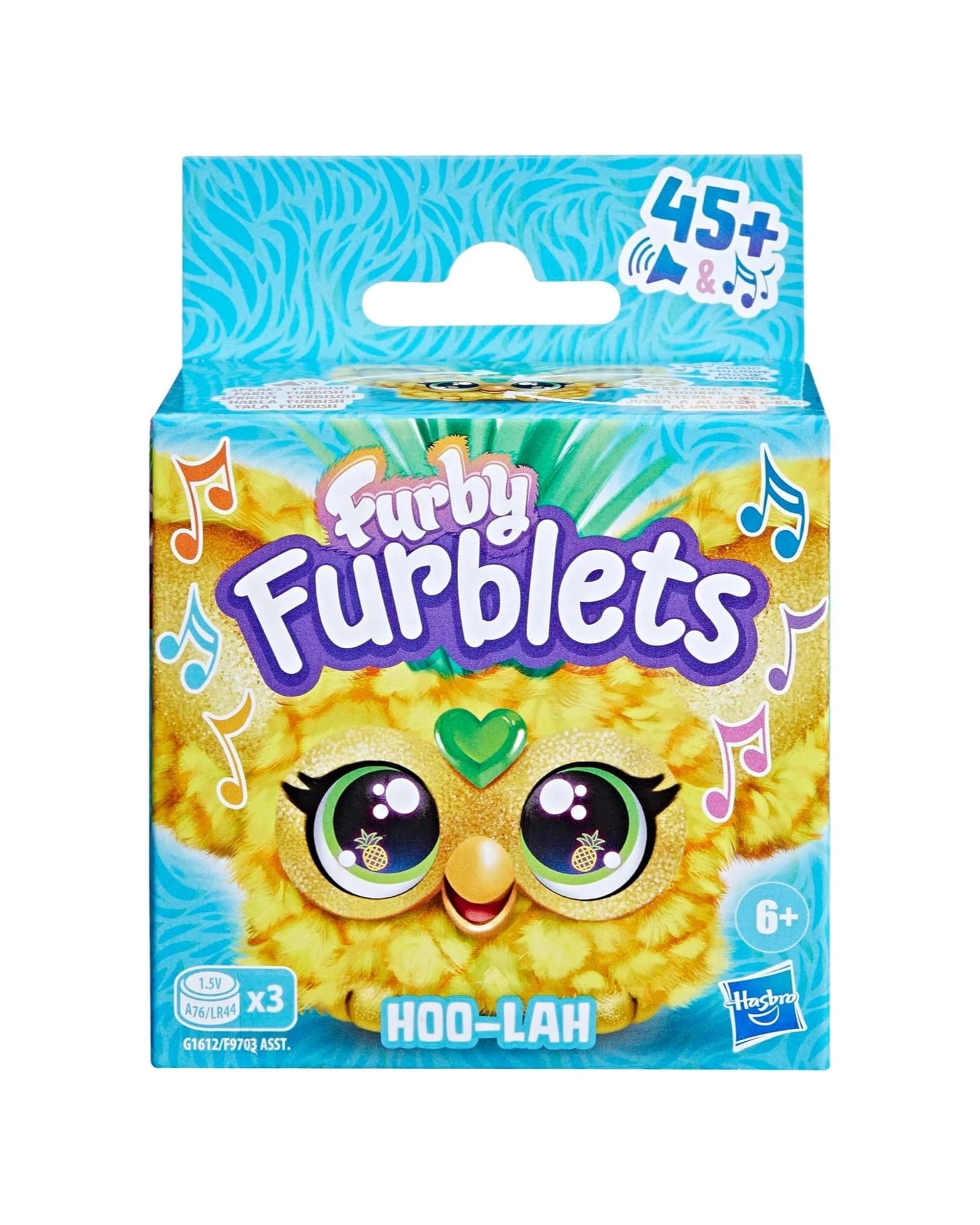 9 Furby Furblets Hoo-Lah Pineapple Furblet - Yellow, 9 of 10