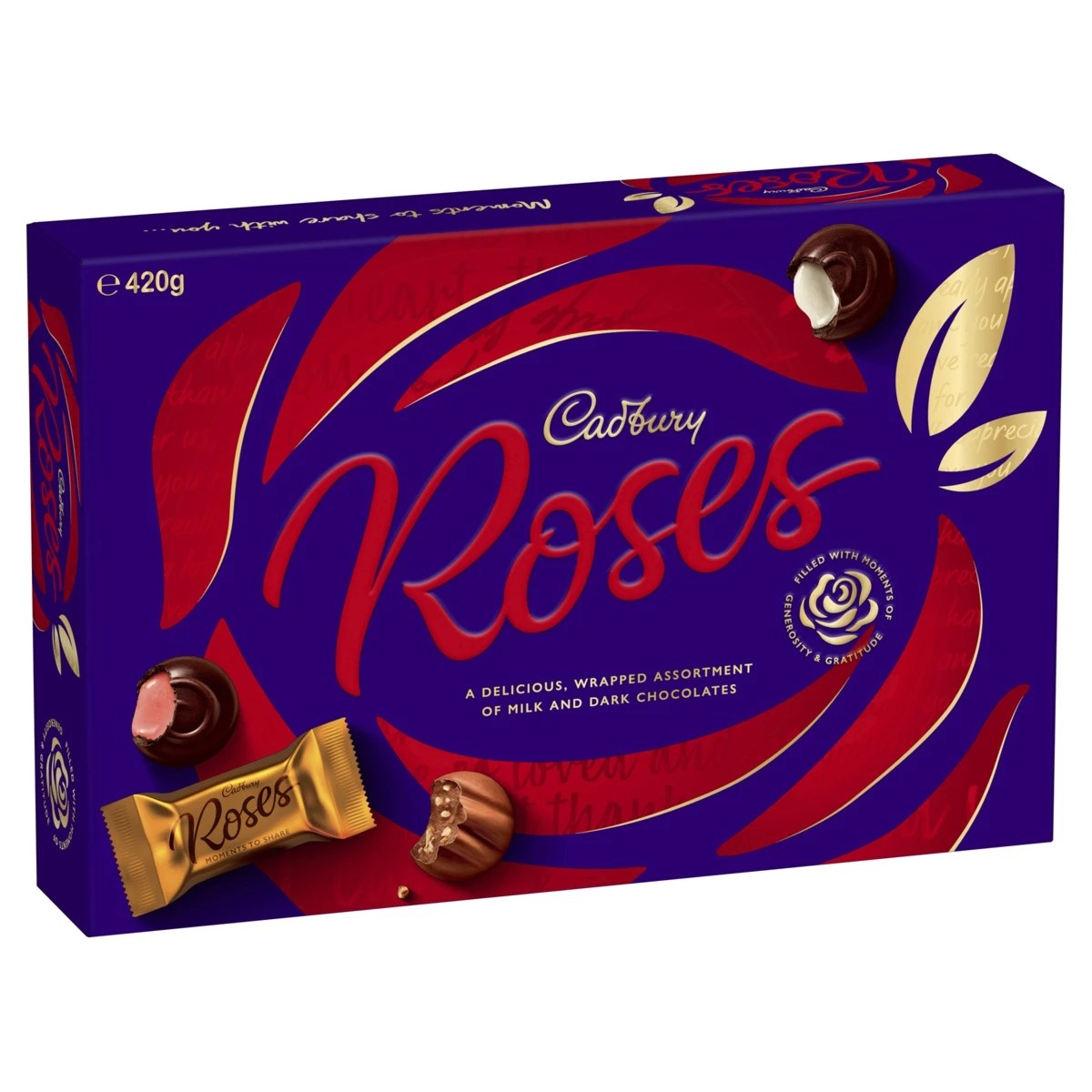 1 Cadbury Roses 420g, 1 of 5