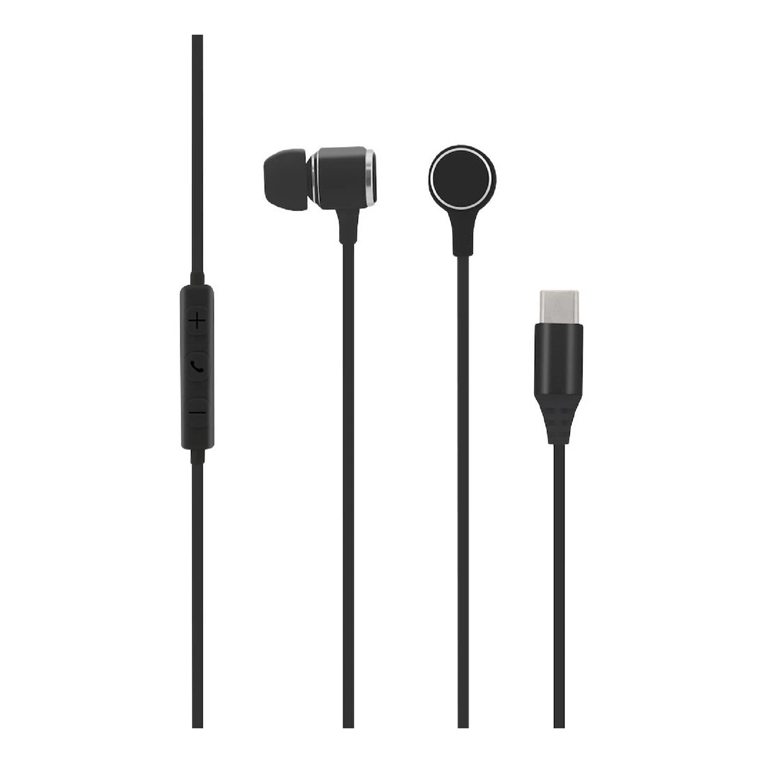 2 Qudo USB-C Earphones Black, 2 of 5