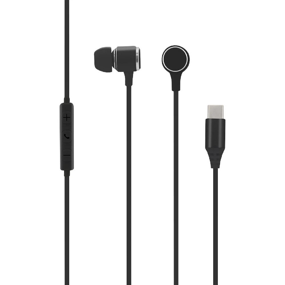 2 Qudo USB-C Earphones Black, 2 of 5