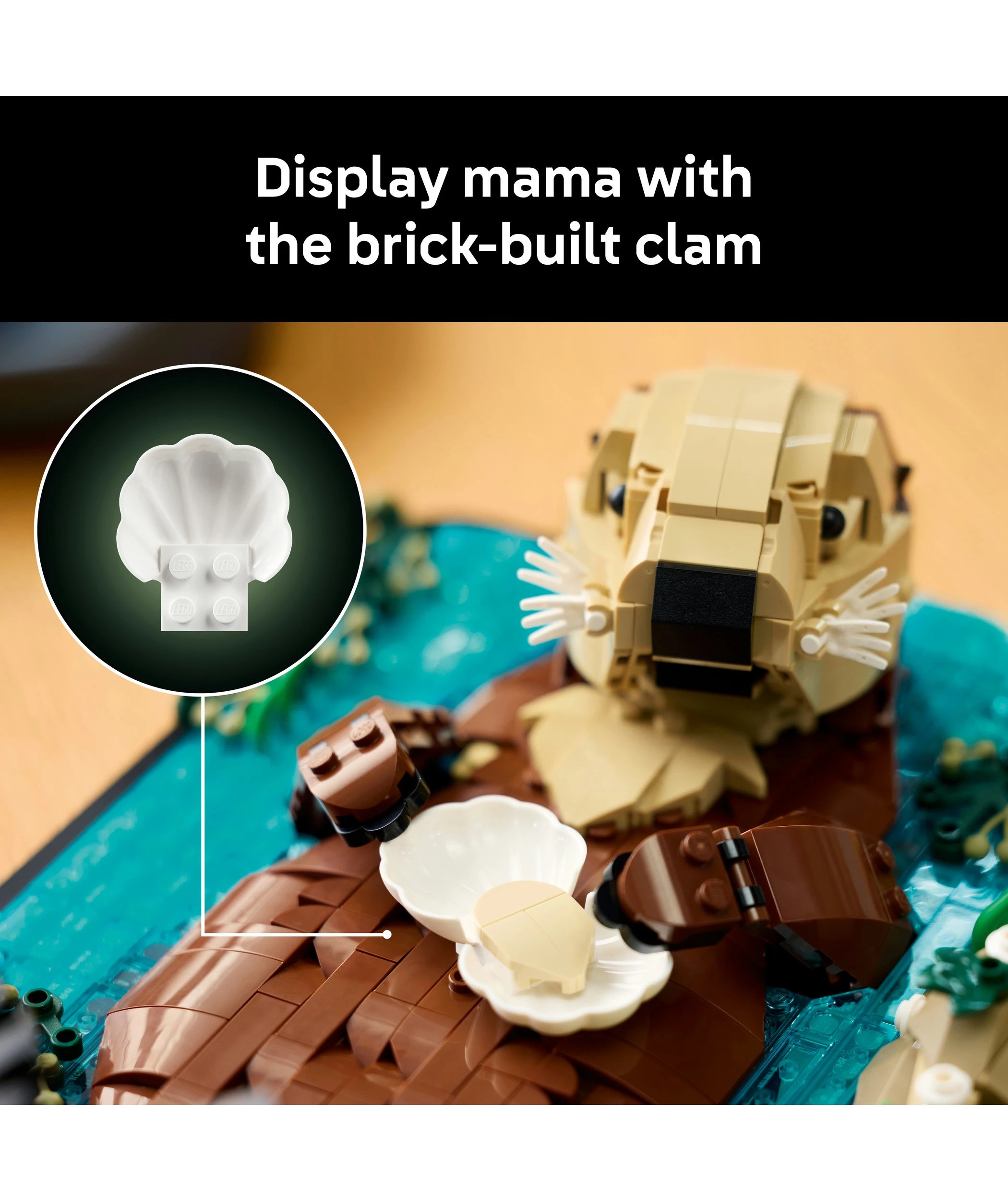 7 LEGO Ideas Floating Sea Otters 21366, 7 of 10