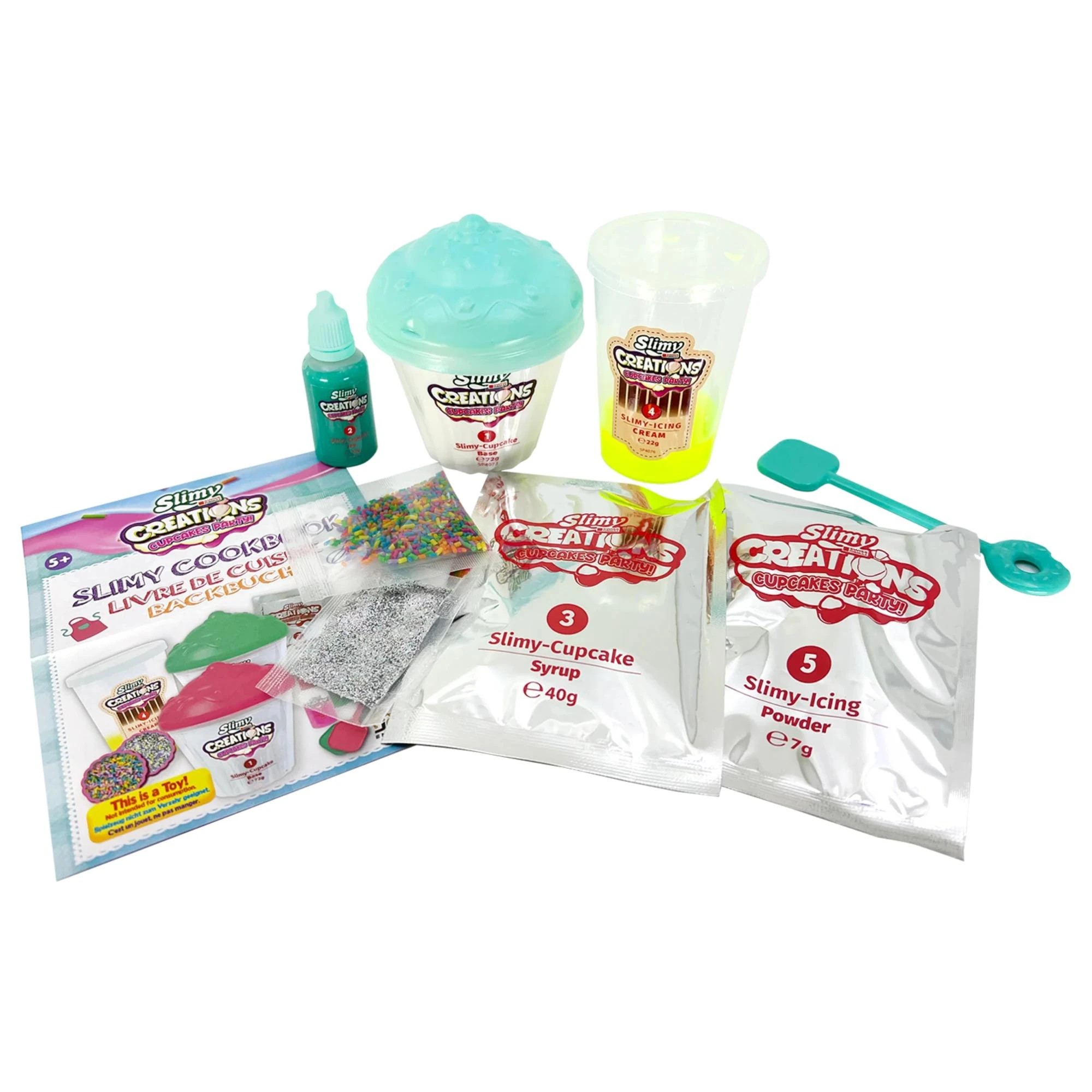 5 Slimy Creations Cupcakes Party - Assorted* - Multi, 5 of 5