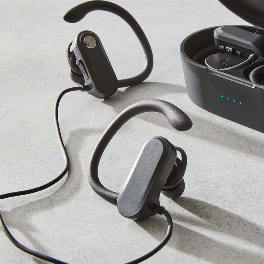 10 Sports Hook Bluetooth Earphones - Black, 10 of 10