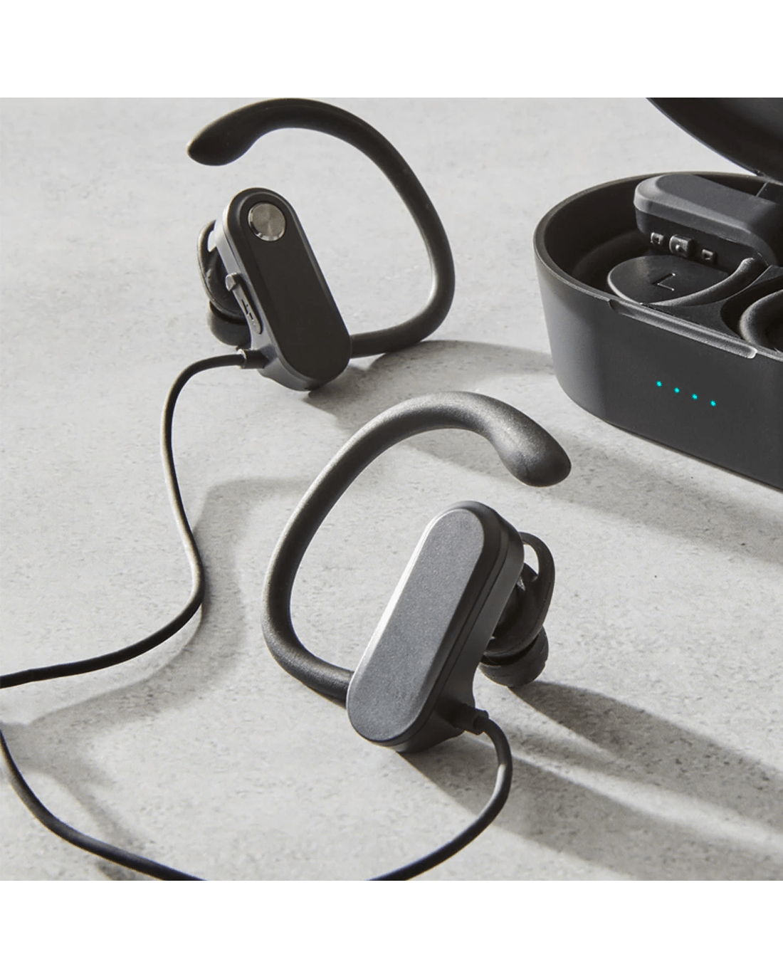 10 Sports Hook Bluetooth Earphones - Black, 10 of 10