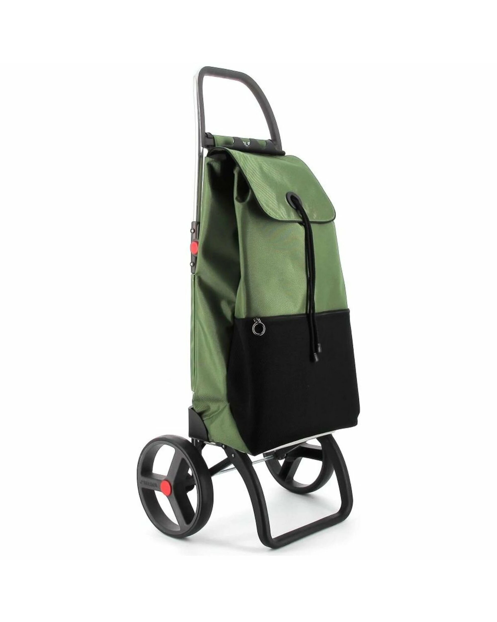 1 Rolser IMax Urban Folding Big Wheel Trolley Khaki, 1 of 4