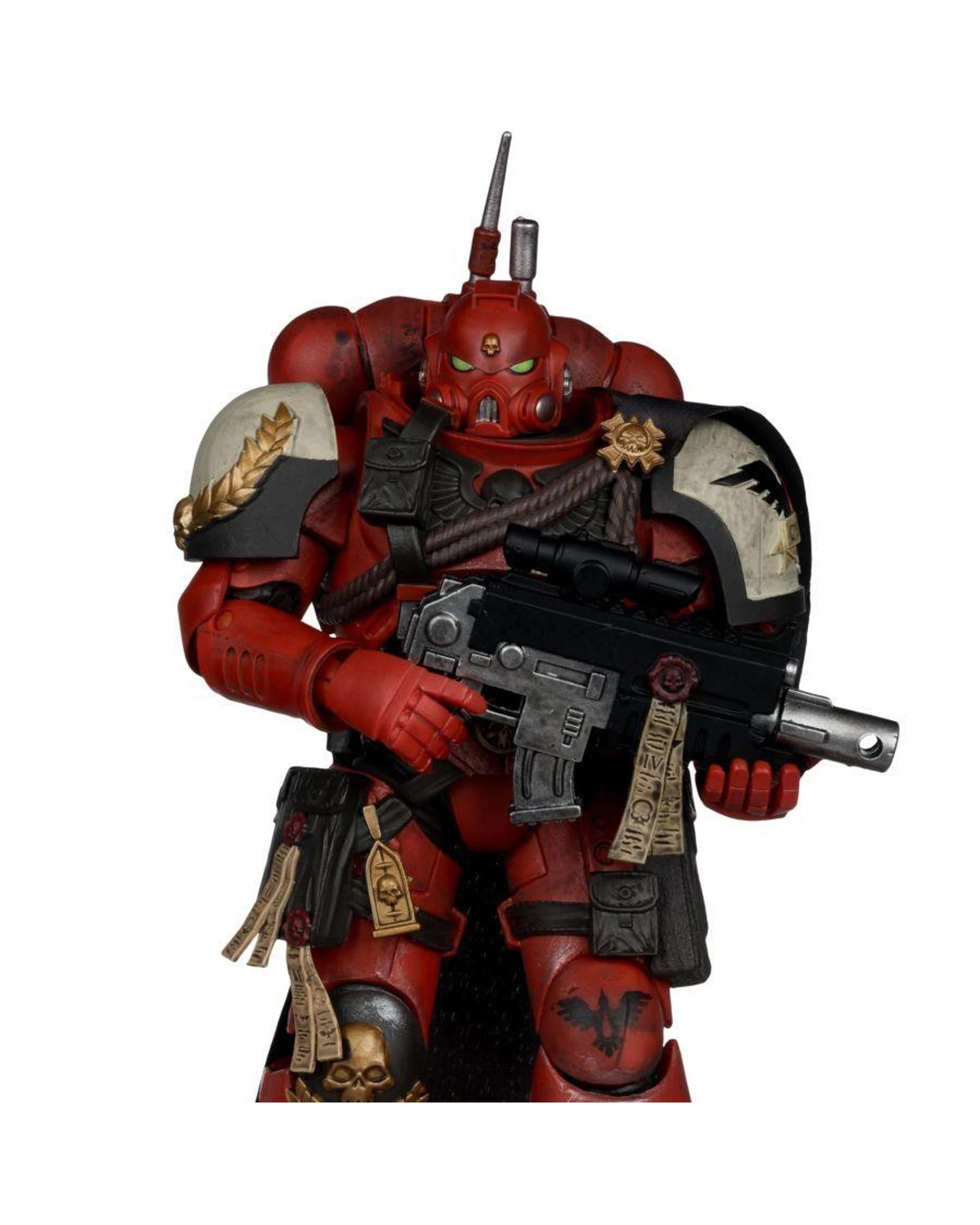 5 McFarlane Warhammer 40,000 Dawn of War IV Captain Cyrus Elite Edition 7 inch Action Figure, 5 of 8