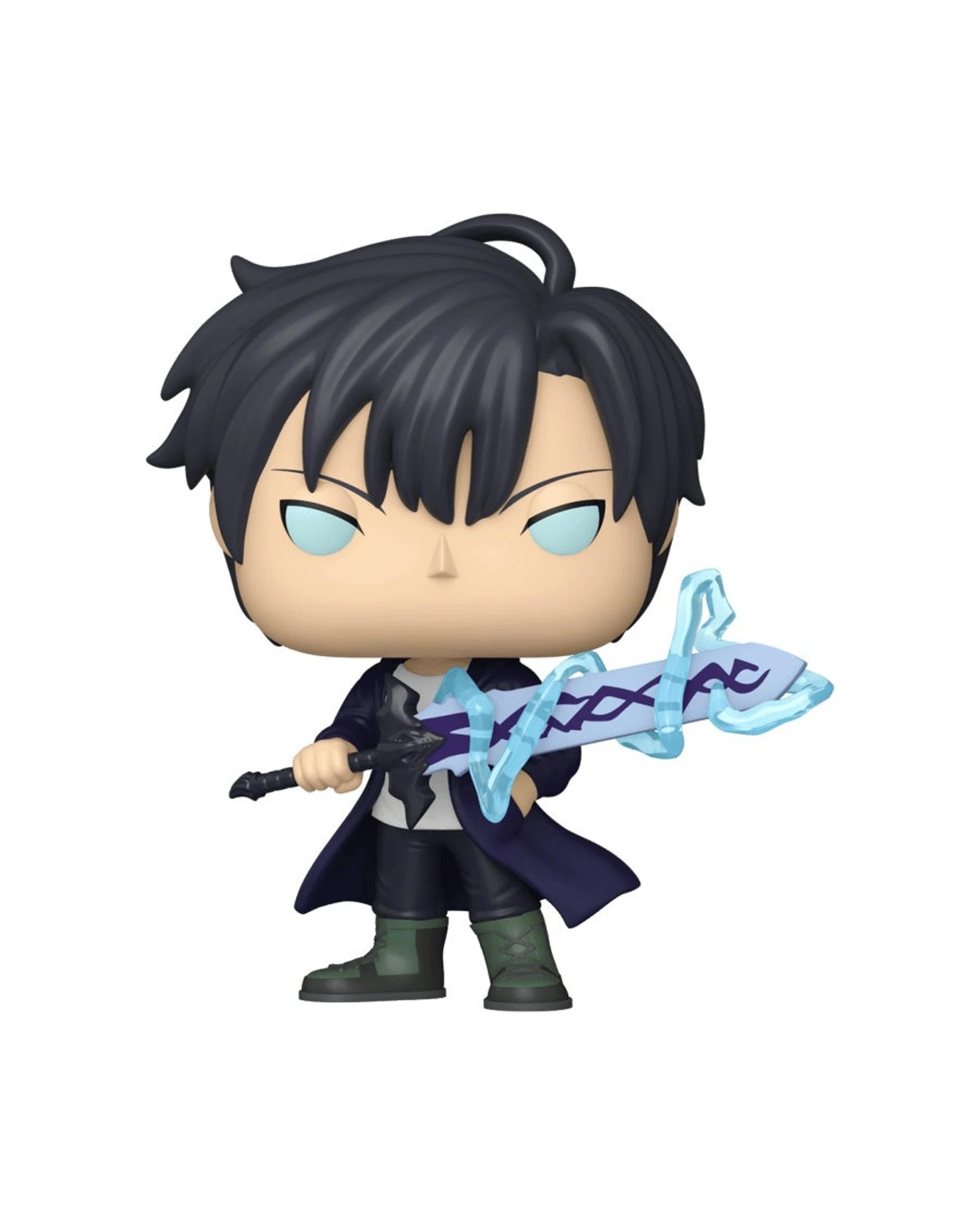 2 Solo Leveling Sung Jinwoo with Sword Glow Funko POP! Vinyl, 2 of 4