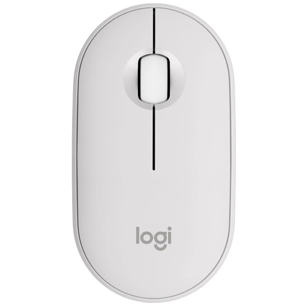 1 Logitech M350s Pebble 2 Wireless Mouse White, 1 of 6