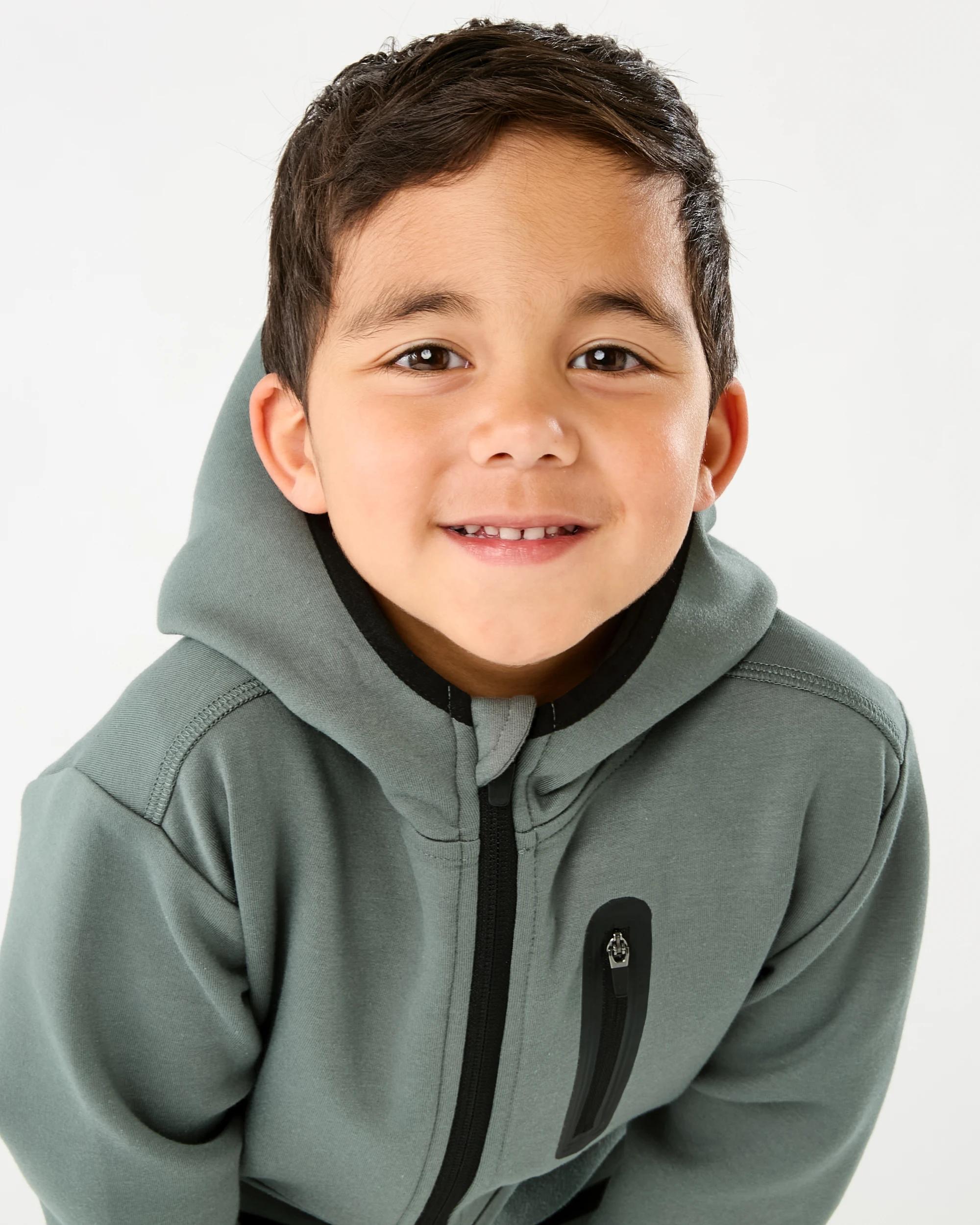 3 Active Kids Hoodie Seaglass, 3 of 8