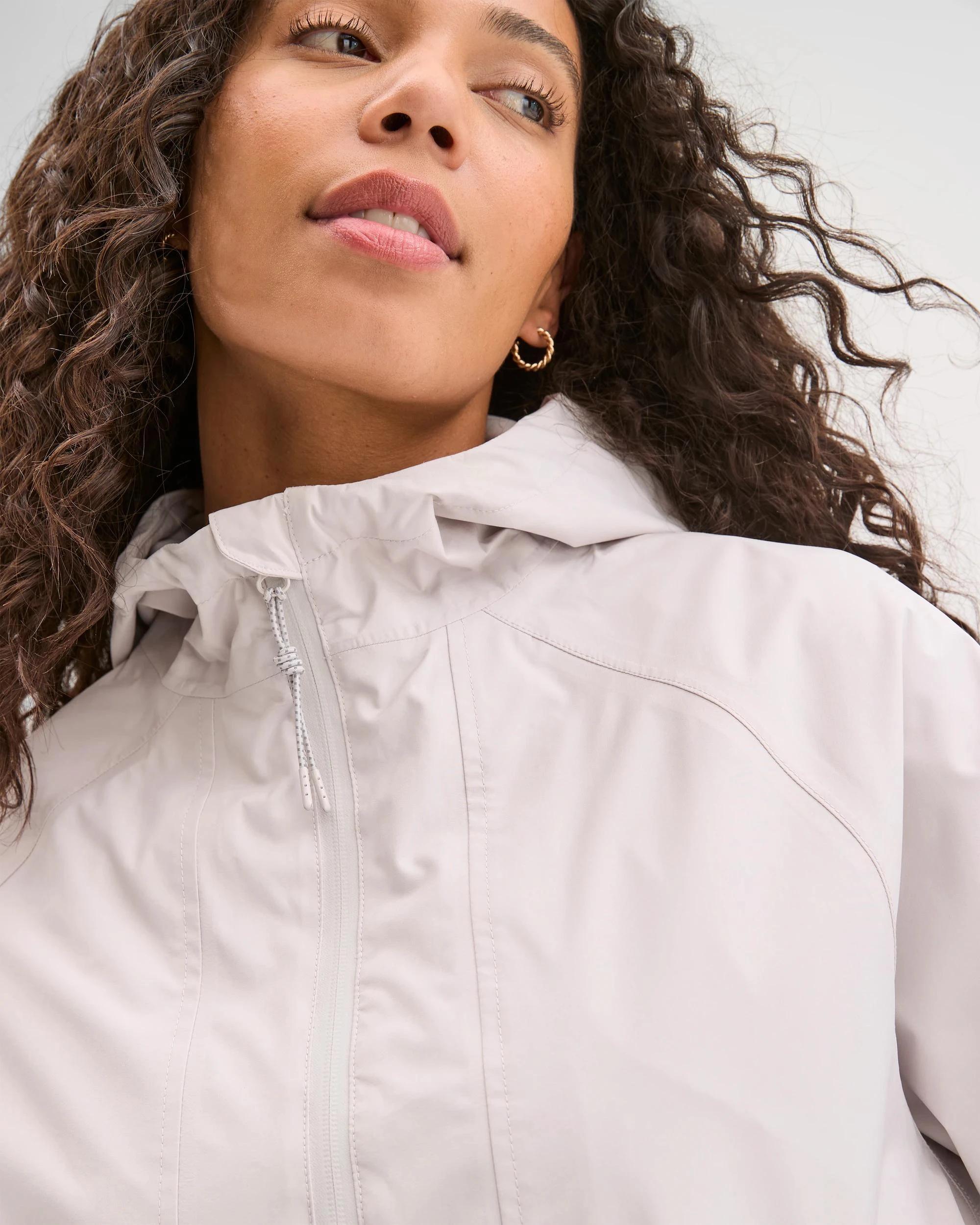 6 Target Woman Waterproof Longline Jacket MIST, 6 of 6