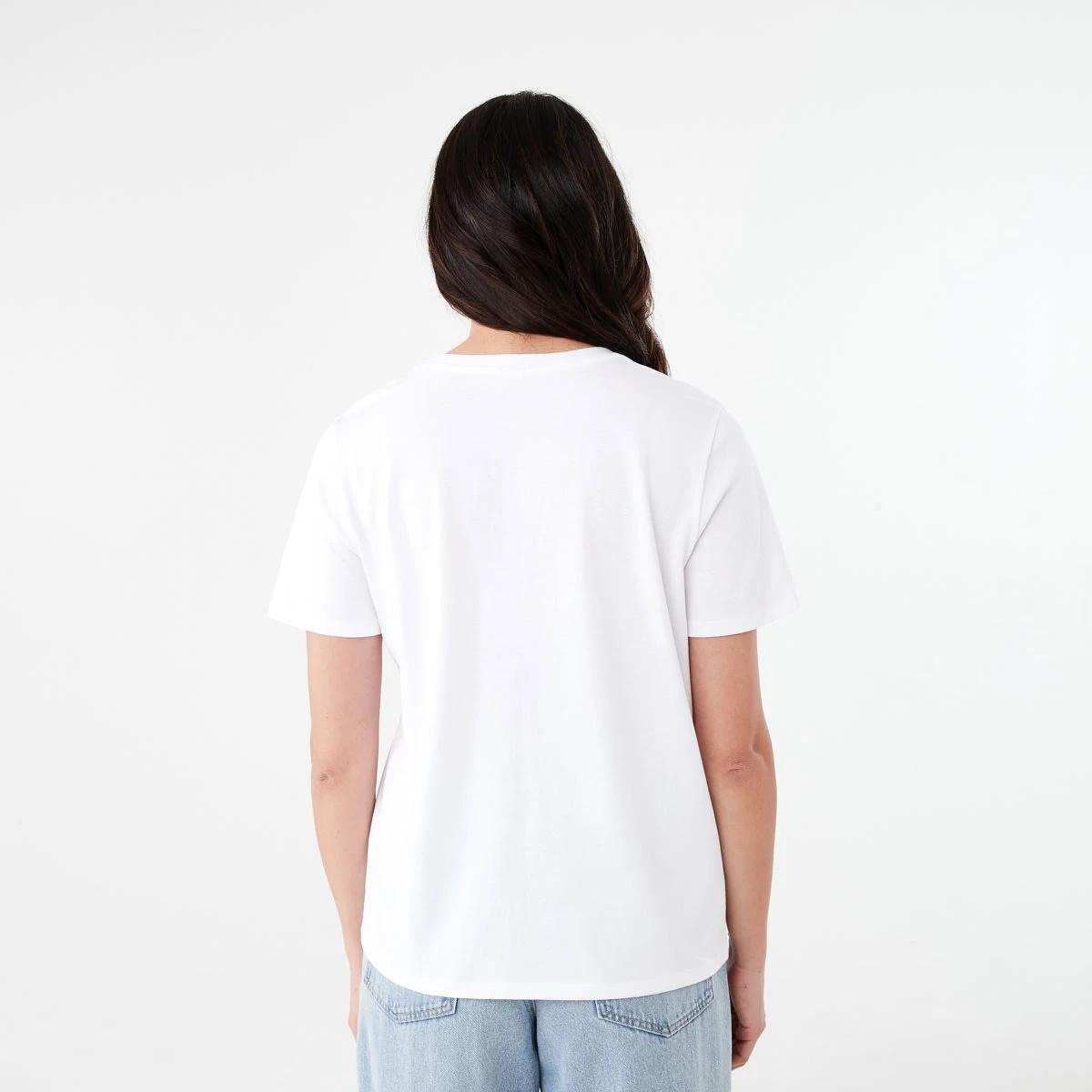 3 Short Sleeve Printed T-shirt ST TROPEZ WHITE, 3 of 5