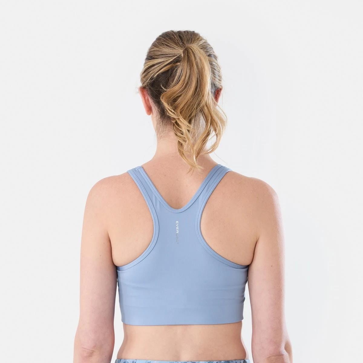 3 Everlast Womens Racer Back Crop Top EVERLAST OASIS BLUE, 3 of 7