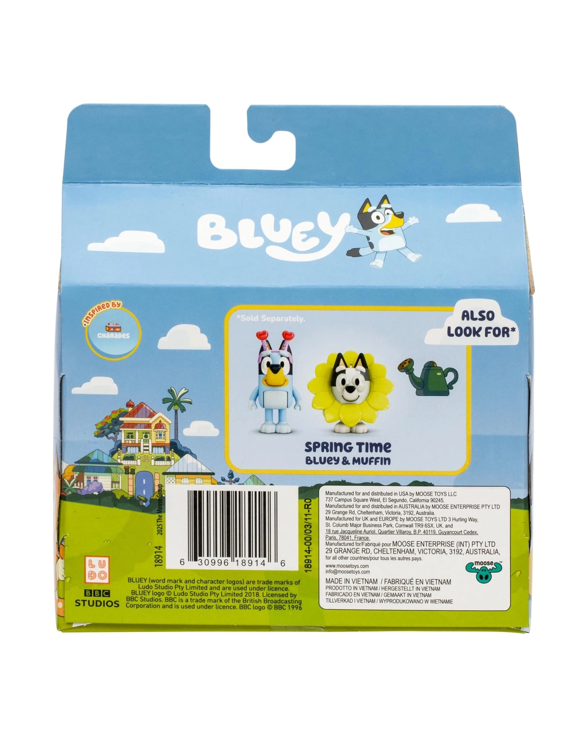 8 Bluey Figure 2 Pack Series 13 Ice Blocks Bingo and Socks, 8 of 8