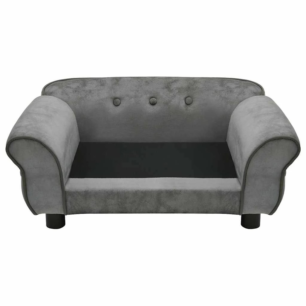 6 Vidaxl Dog Sofa Pet Sofa - Grey, 6 of 9