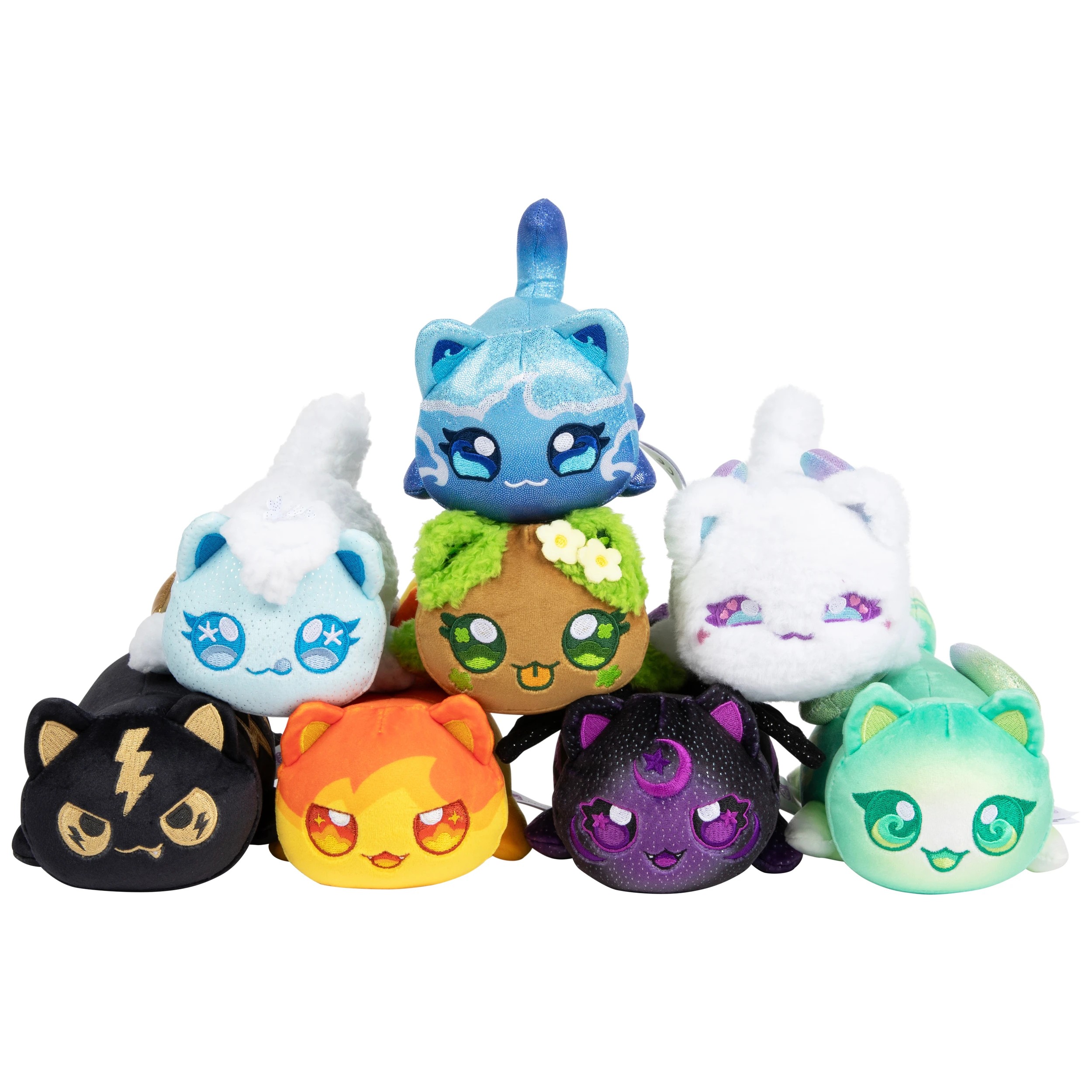 3 15cm Aphmau MeeMeows Litter 8 Mystery Plush Toy: Elemental - Assorted, 3 of 10