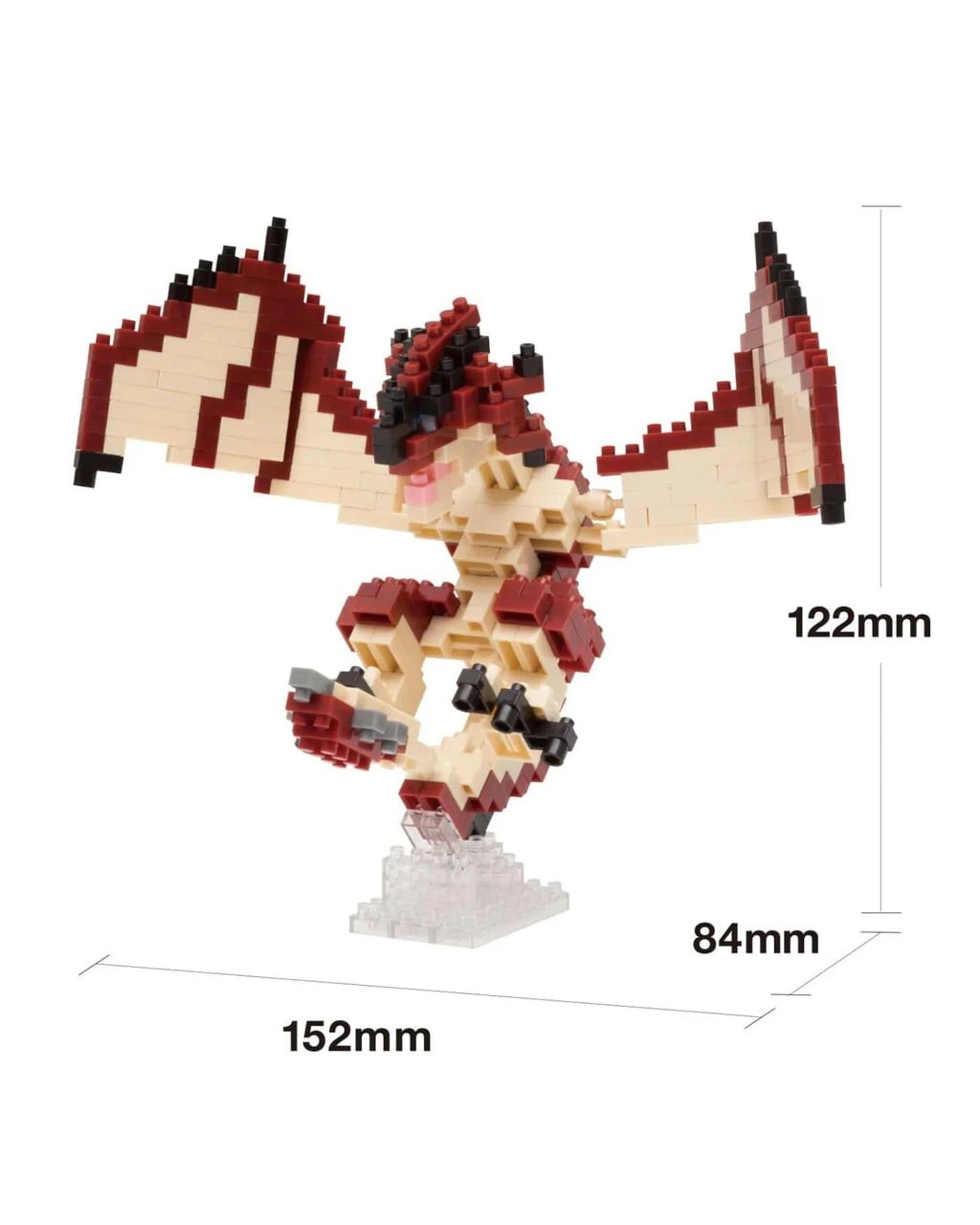 5 Nanoblock Monster Hunter Rathalos, 5 of 8