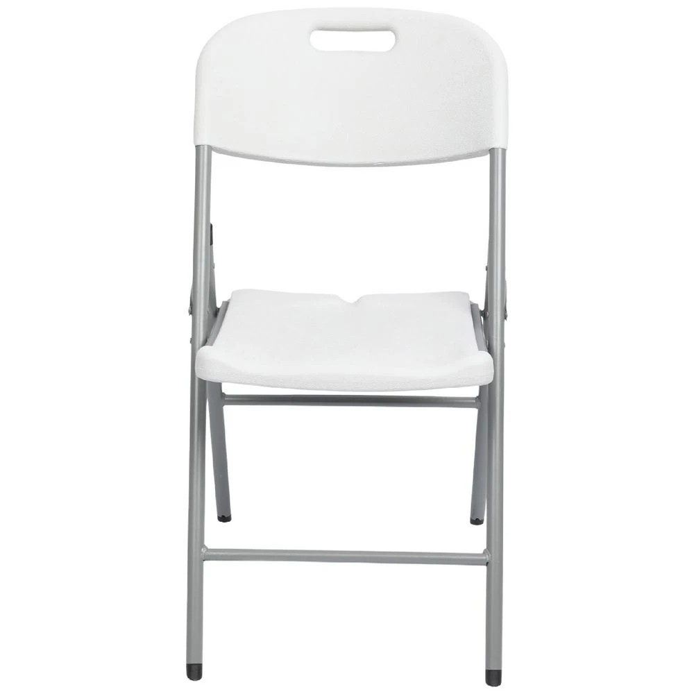 3 J.Burrows Outdoor Folding Chair White Visitor Chairs and Stools, 3 of 7