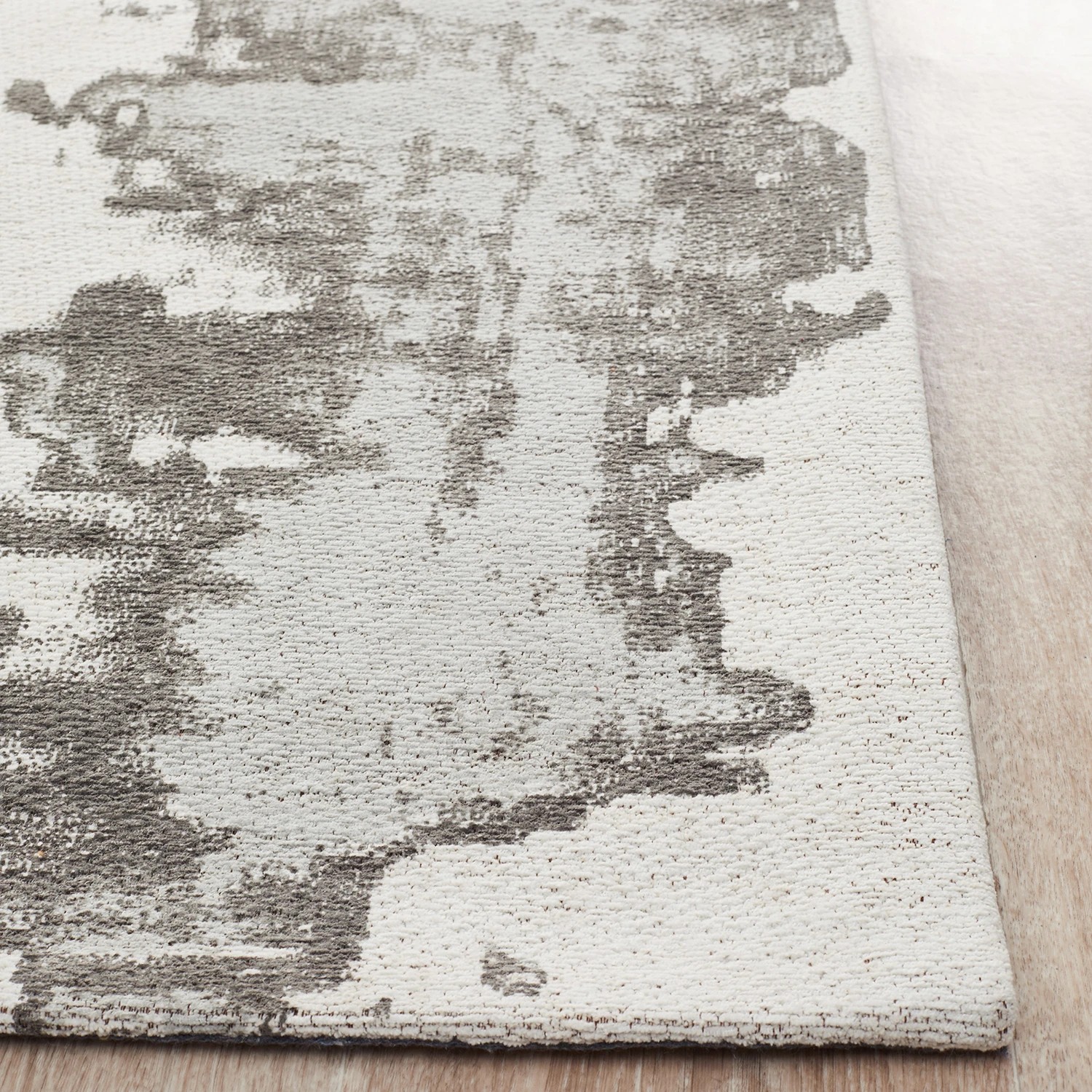 4 Common Ground Rugs Camellia 11 400x300cm - Extra Extra Large Handmade Floor Rug - Silver, 4 of 7