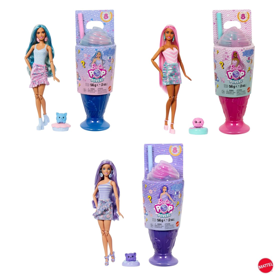 1 Barbie Pop Reveal Treat Series - Assorted, 1 of 7