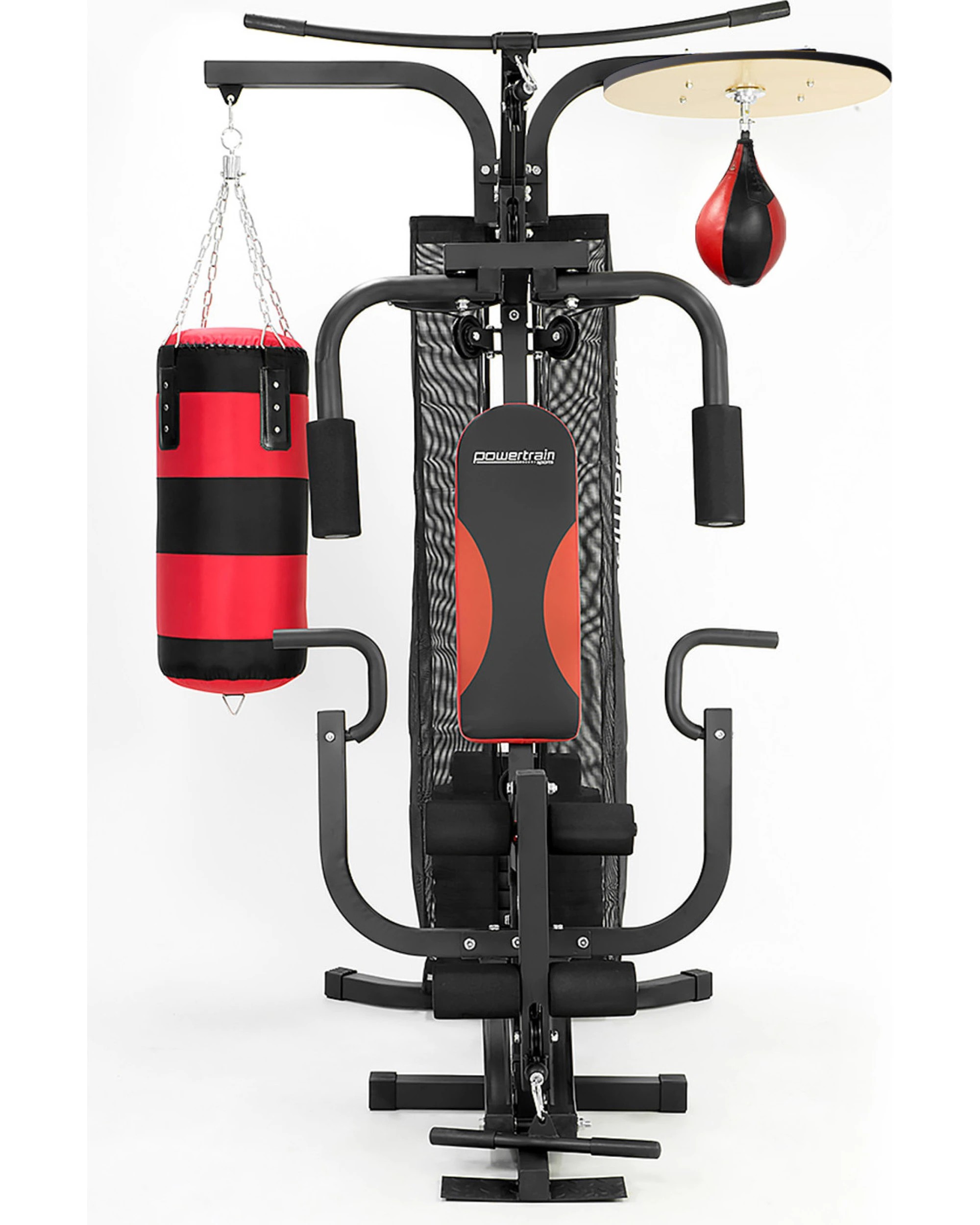 7 Powertrain Sports 4610 Home Gym Multi Station with Punching Bag and Speed Bag - Black, 7 of 10