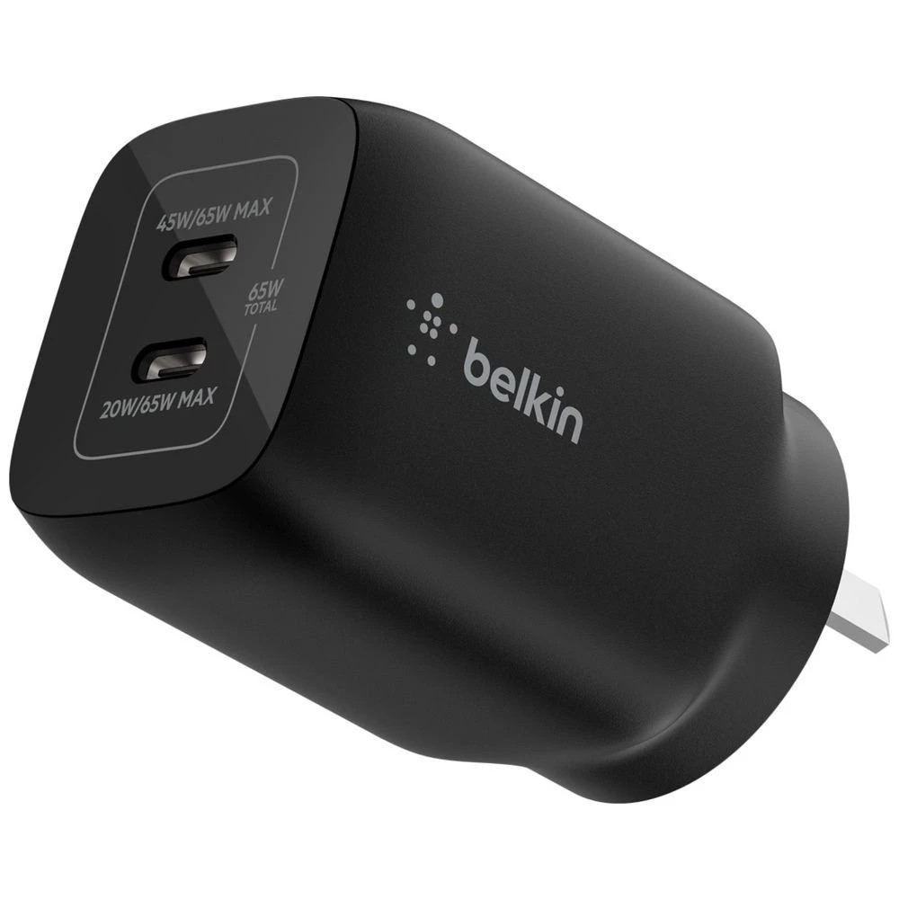 5 Belkin Dual USB-C GaN Wall Charger Nintendo Switch 2, 5 of 5