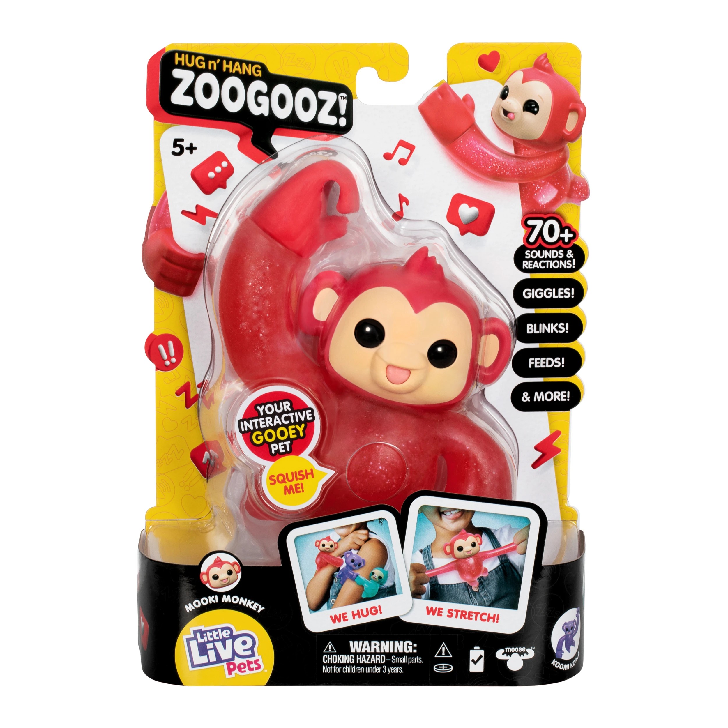 8 Little Live Pets Hug N' Hang Zoogooz - Assorted* - Multi, 8 of 10