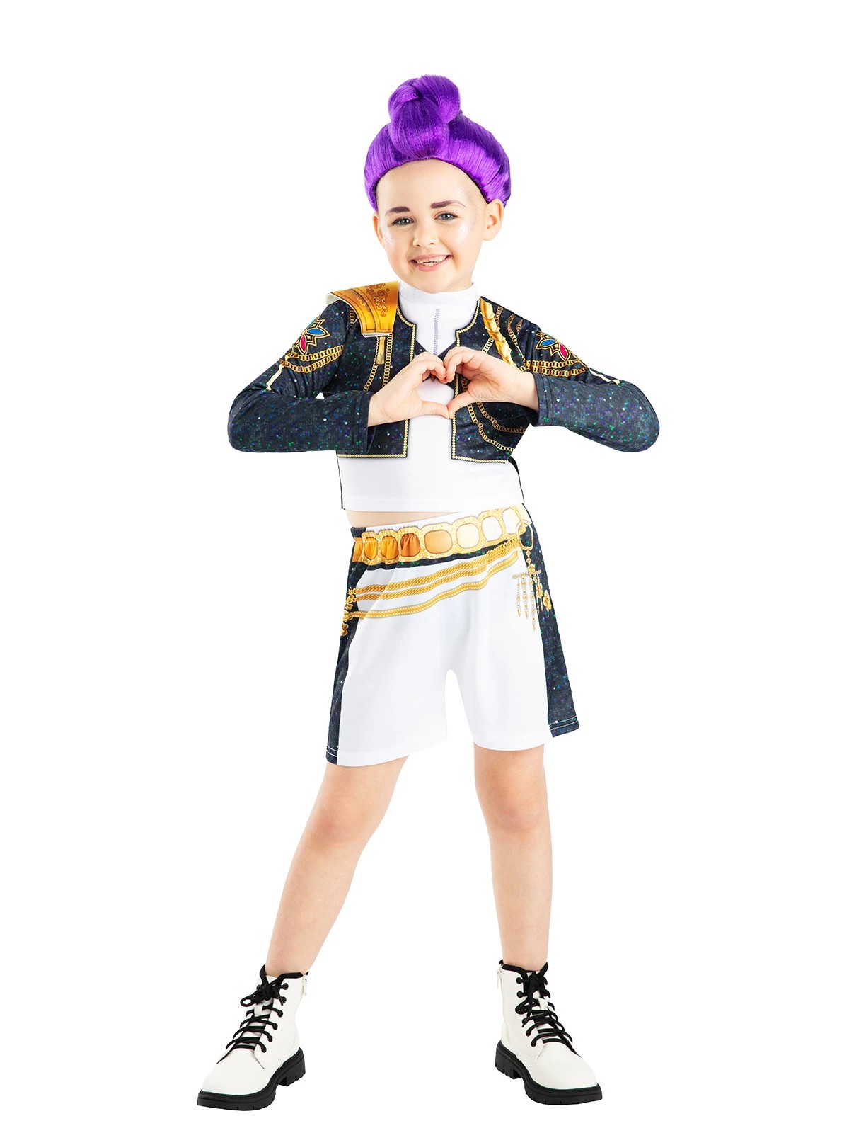2 KPop Demon Hunters Rumi Gold Kids Costume - Ages 6+, 2 of 7