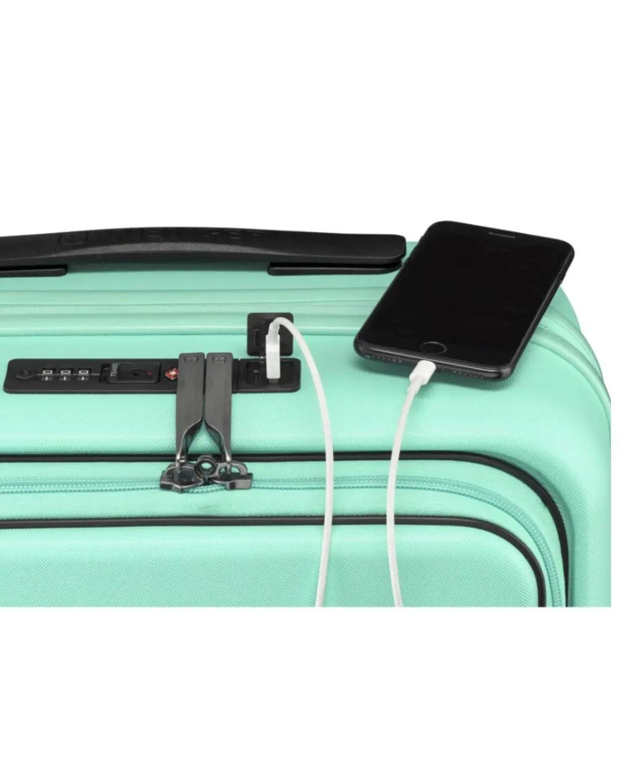 10 Wenger Skyon Hardside 2 Piece Luggage Set Aqua, 10 of 10