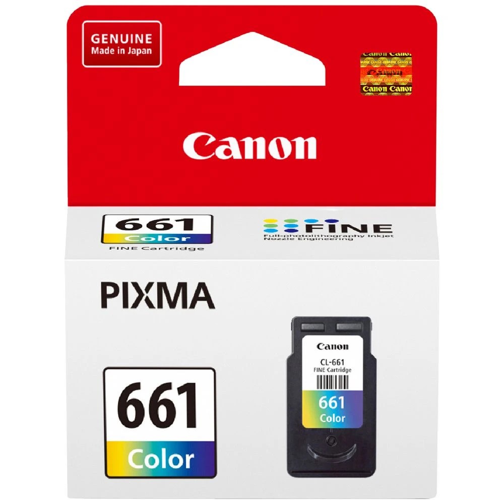 1 Canon CL 661 Ink Cartridge Tri colour, 1 of 2