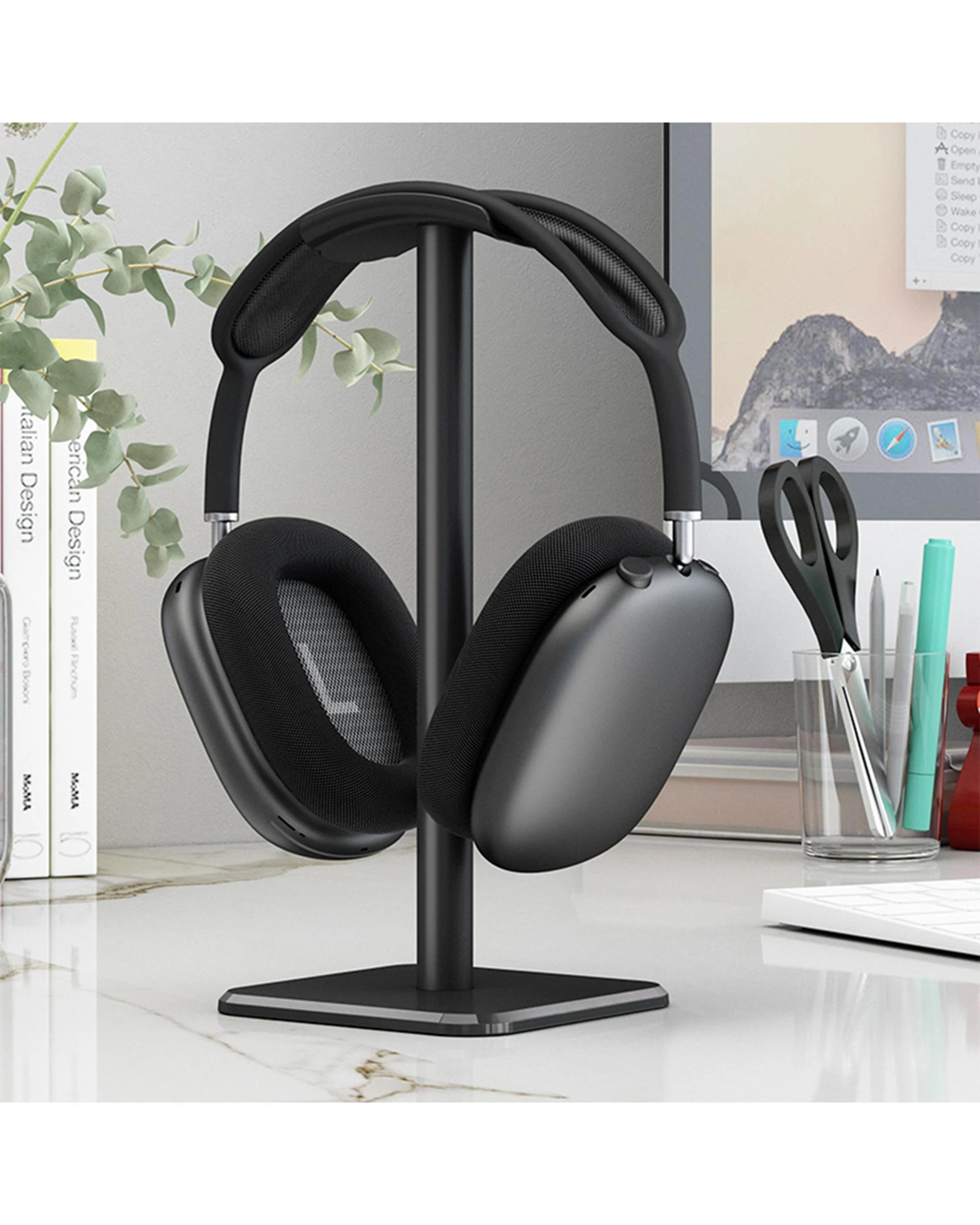 6 Playmax Aluminum Headset Stand - Black, 6 of 6