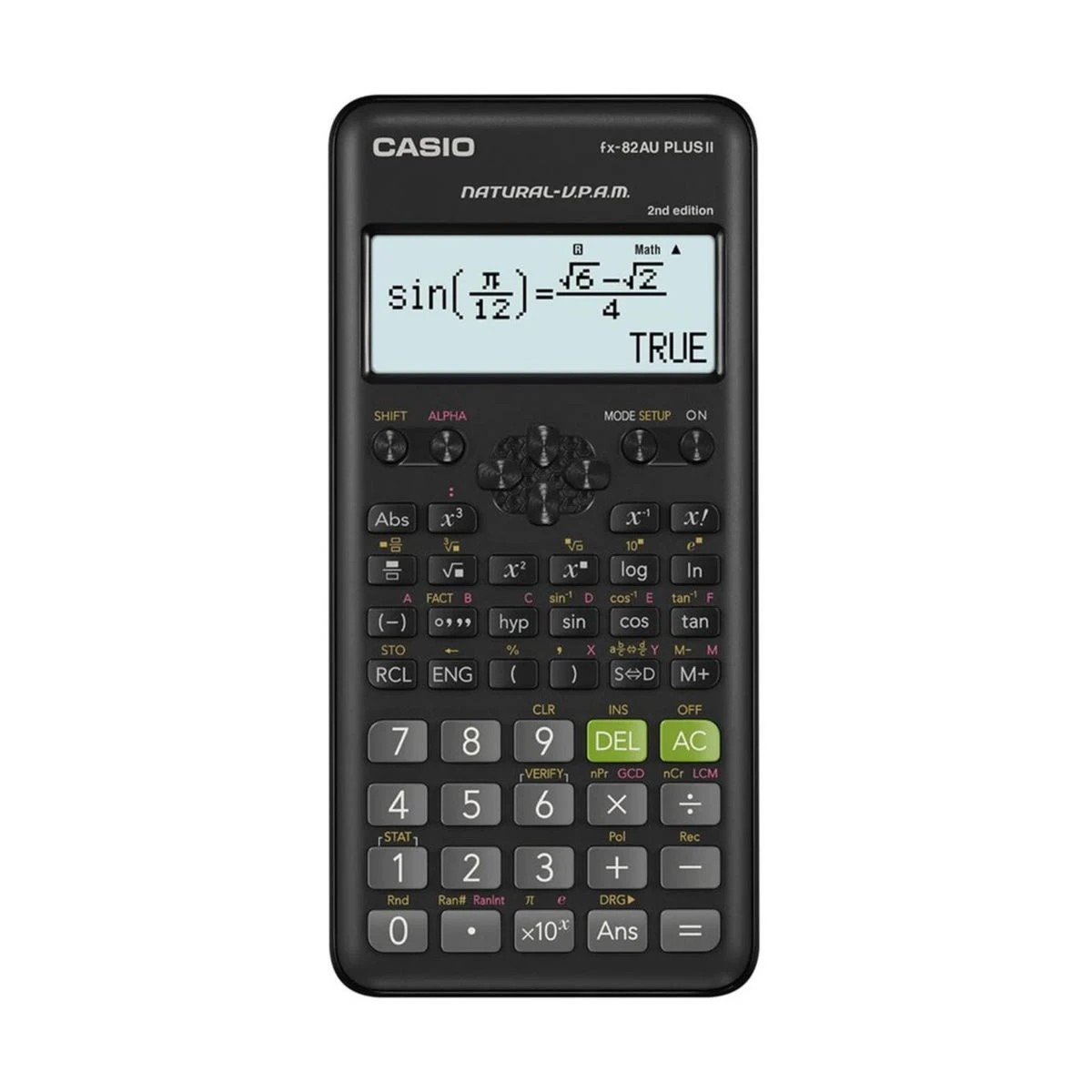 1 Casio FX-82AU Plus II 2nd Edition Scientific Calculator, 1 of 1