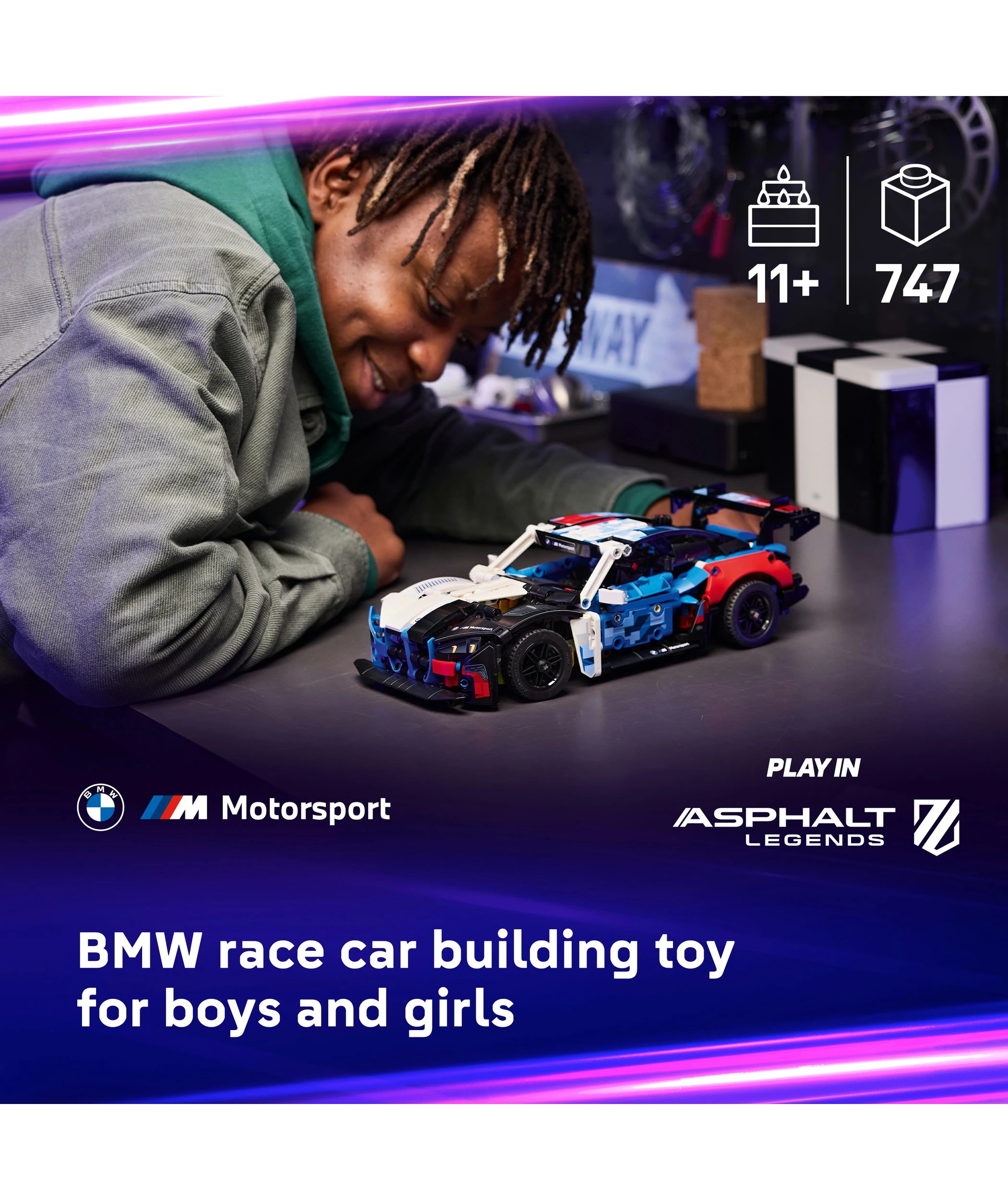 3 LEGO Technic BMW M4 GT3 EVO Race Car 42226, 3 of 10