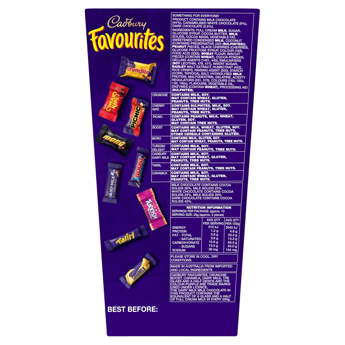 4 Cadbury Favourites 265g, 4 of 7