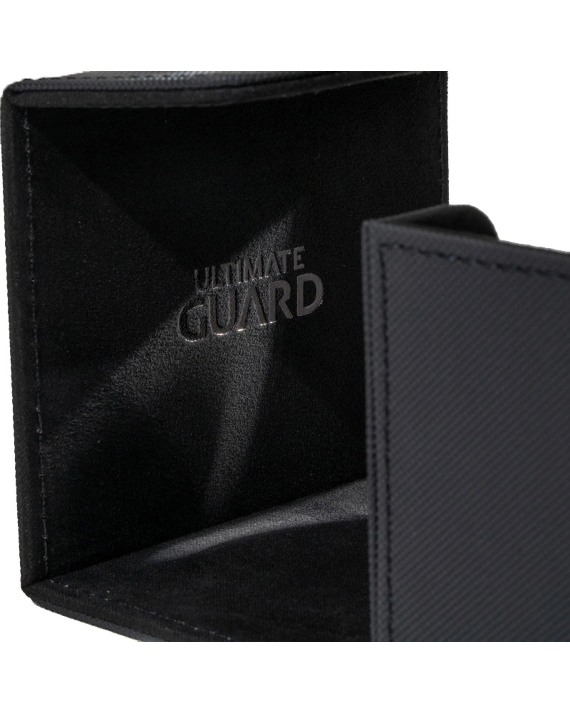 6 Ultimate Guard Sidewinder 80+ Xenoskin Monocolour Deck Box - Black, 6 of 6