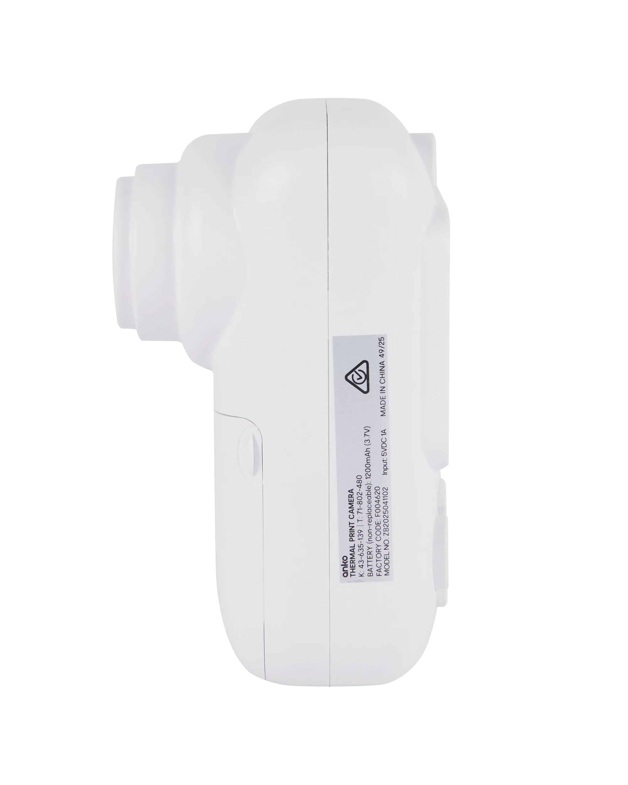 3 Thermal Print Camera - White, 3 of 9