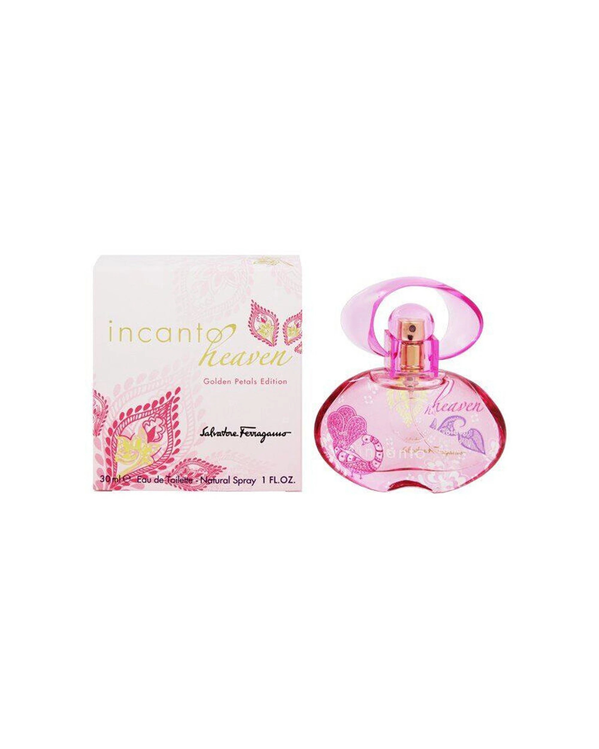 1 Salvatore Ferragamo Incanto Heaven Golden Petals Edition Women Edt Spray 30Ml, 1 of 1