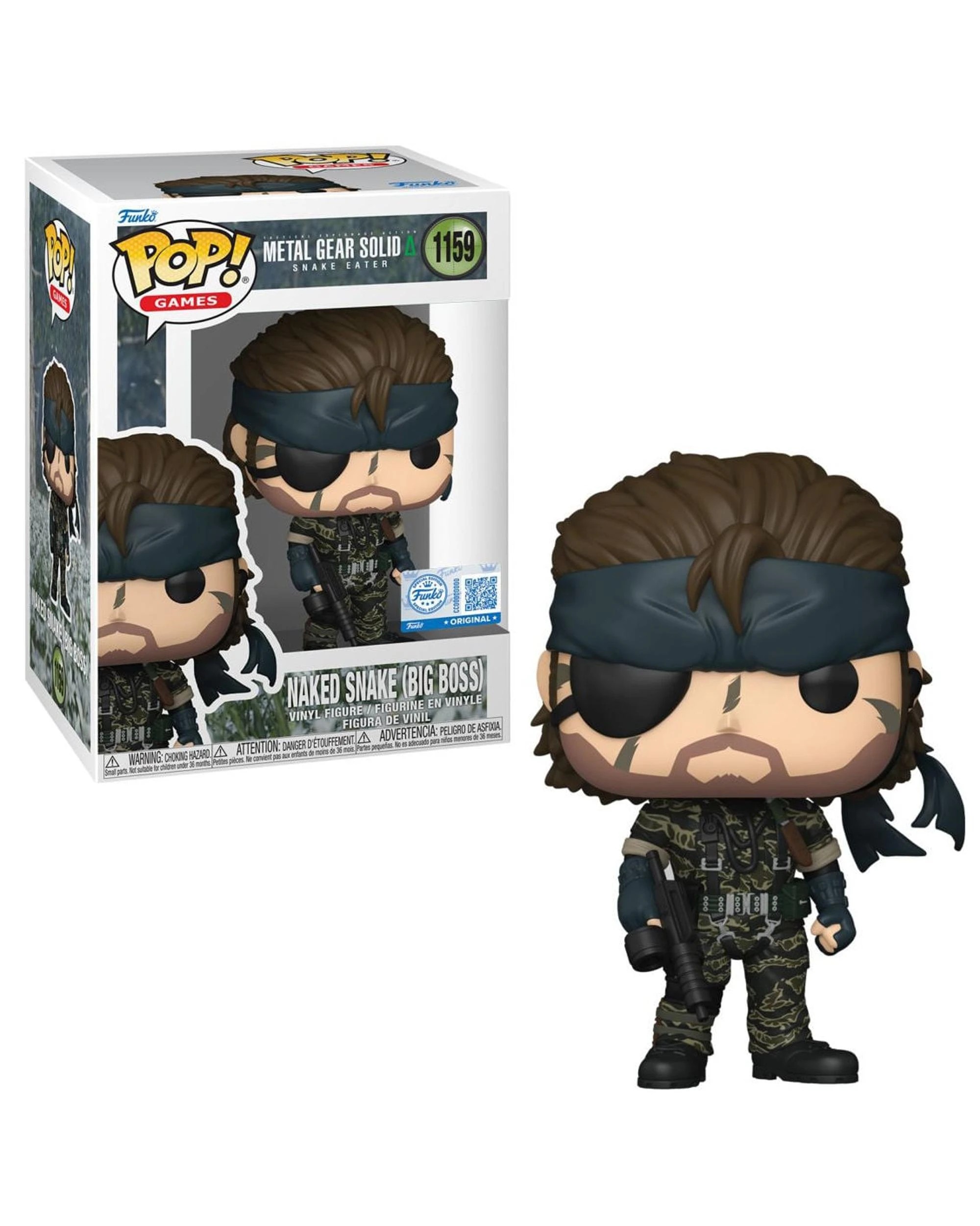 1 Metal Gear Solid Delta: Snake Eater Naked Snake - Big Boss -  Funko POP! Vinyl, 1 of 3