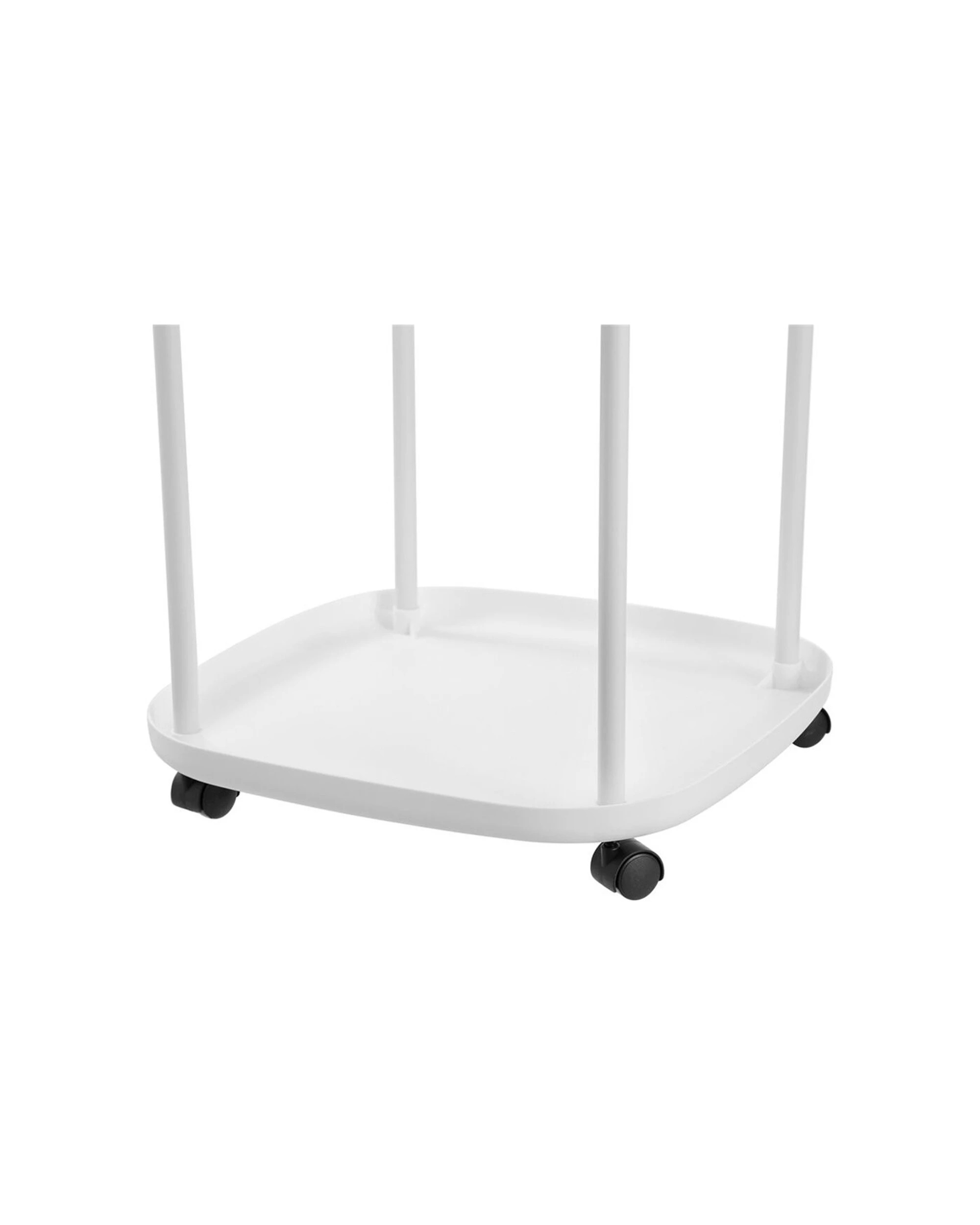6 Boxsweden Luno 2 Tier Side Table With Wheels Durable Design Versatile Use - Multi, 6 of 7