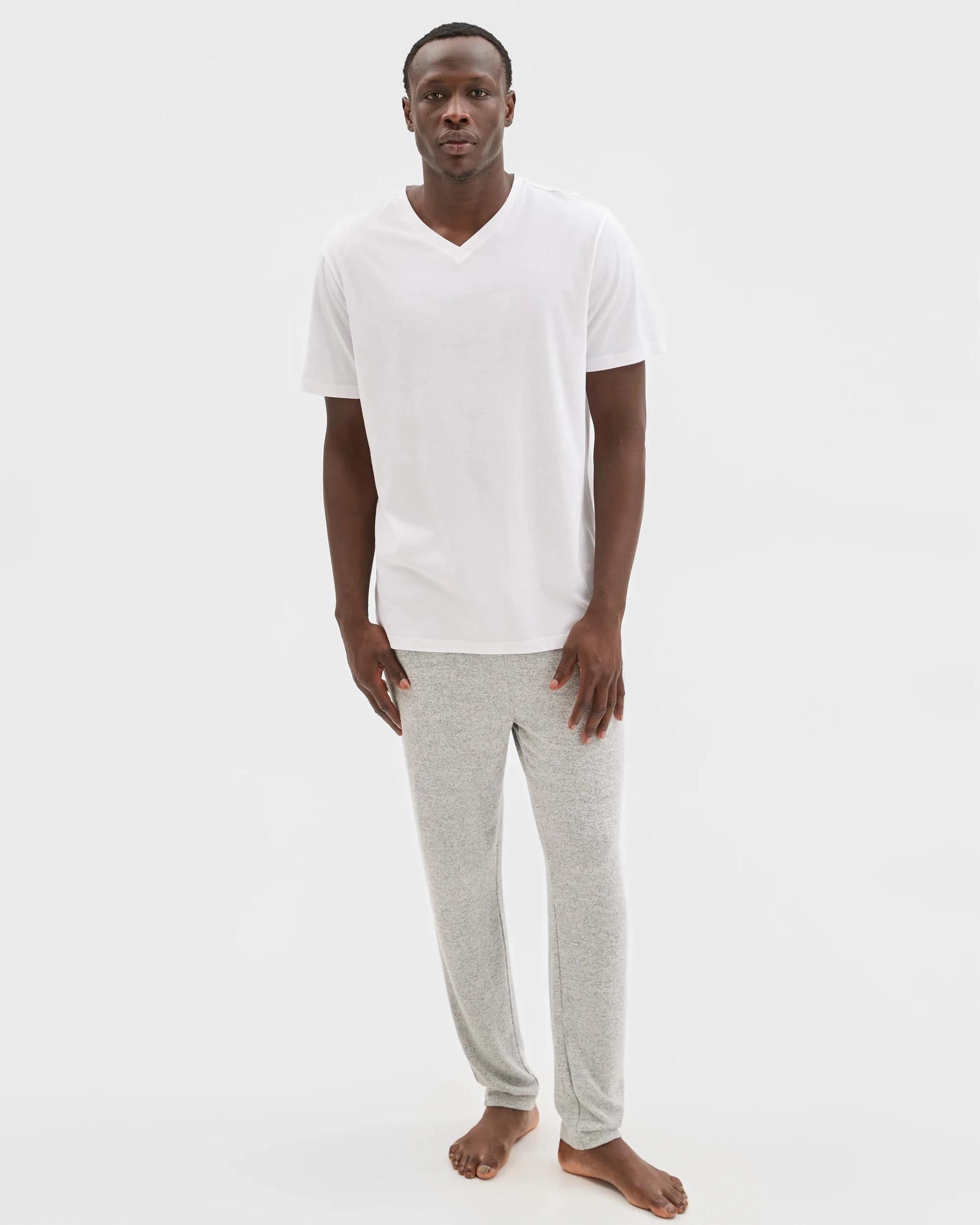 1 Maxx Australian Cotton Sleep T-Shirt WHITE, 1 of 6