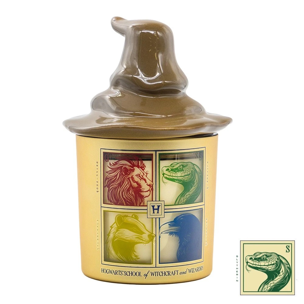 1 Harry Potter - Sorting Hat Candle - Slytherin, 1 of 5
