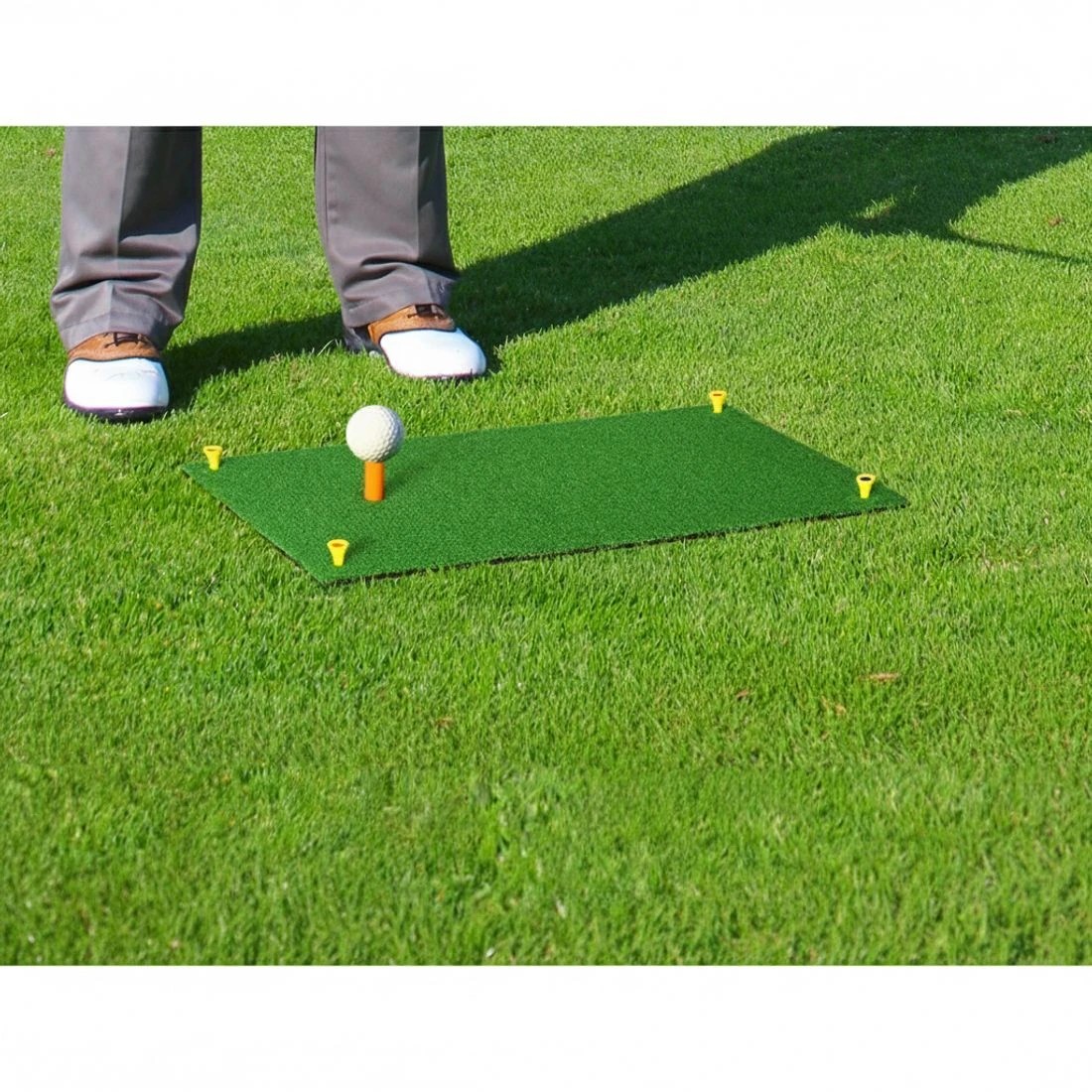 4 Everfit Golf Hitting Mat Portable Driving Range Practice Training Aid - Green, 4 of 6