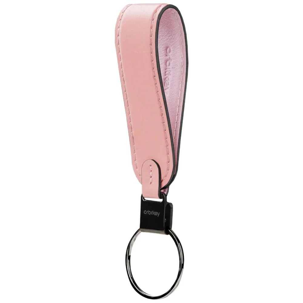 4 Orbitkey Loop Keychain Leather Cotton Candy, 4 of 6