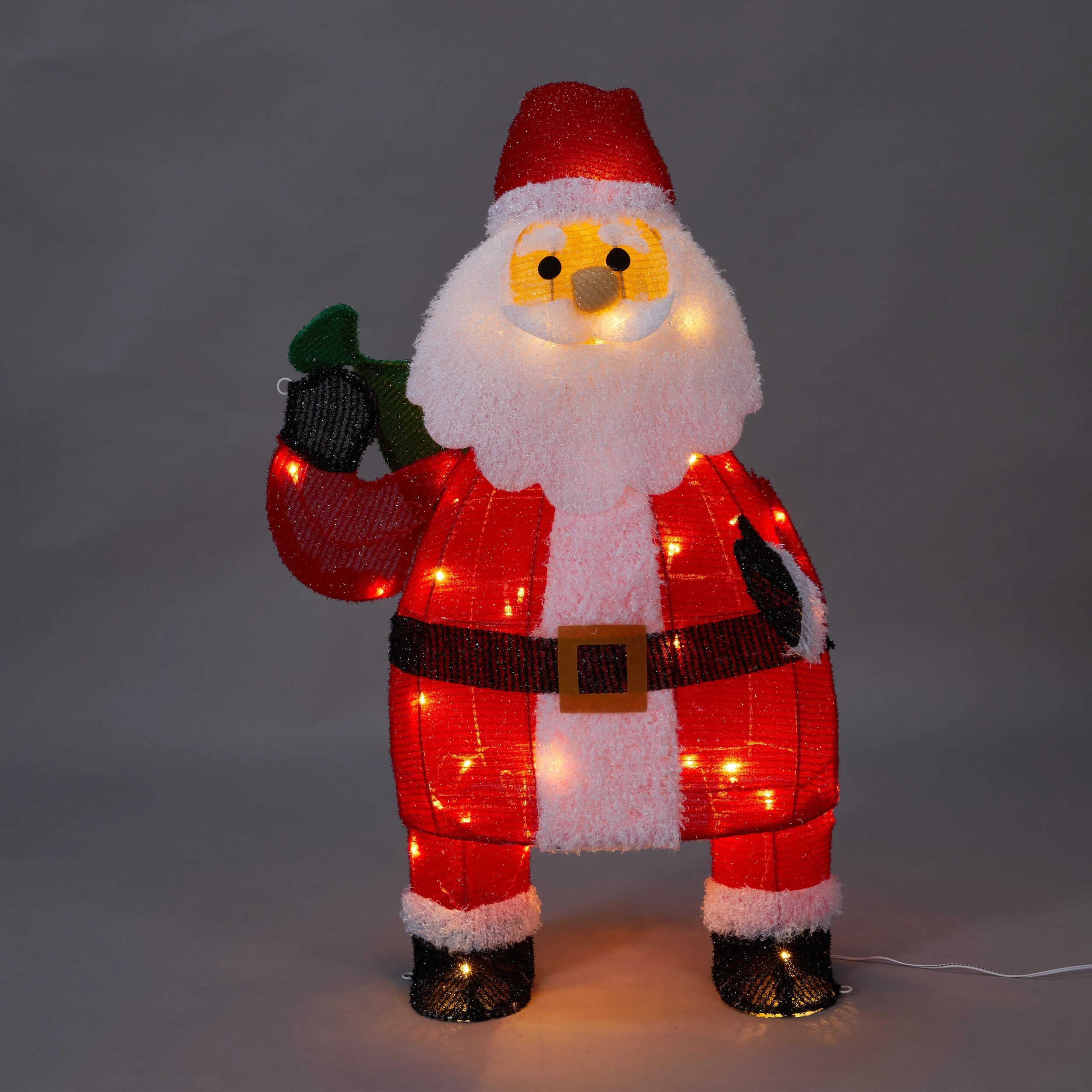 1 Low Voltage LED Light Up Santa, 1 of 9