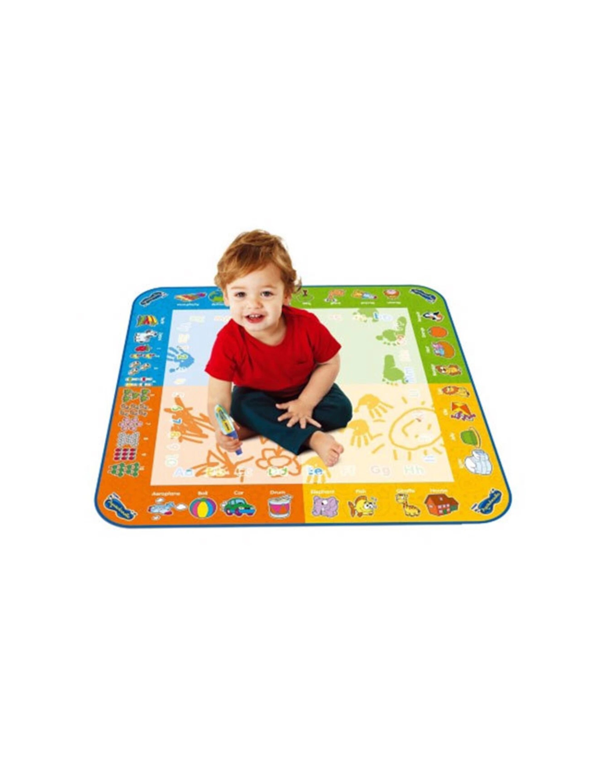 2 Tomy Aquadoodle Water Colour Drawing Playmat Educational Toy For Kids 18 Months Plus - Multi, 2 of 5